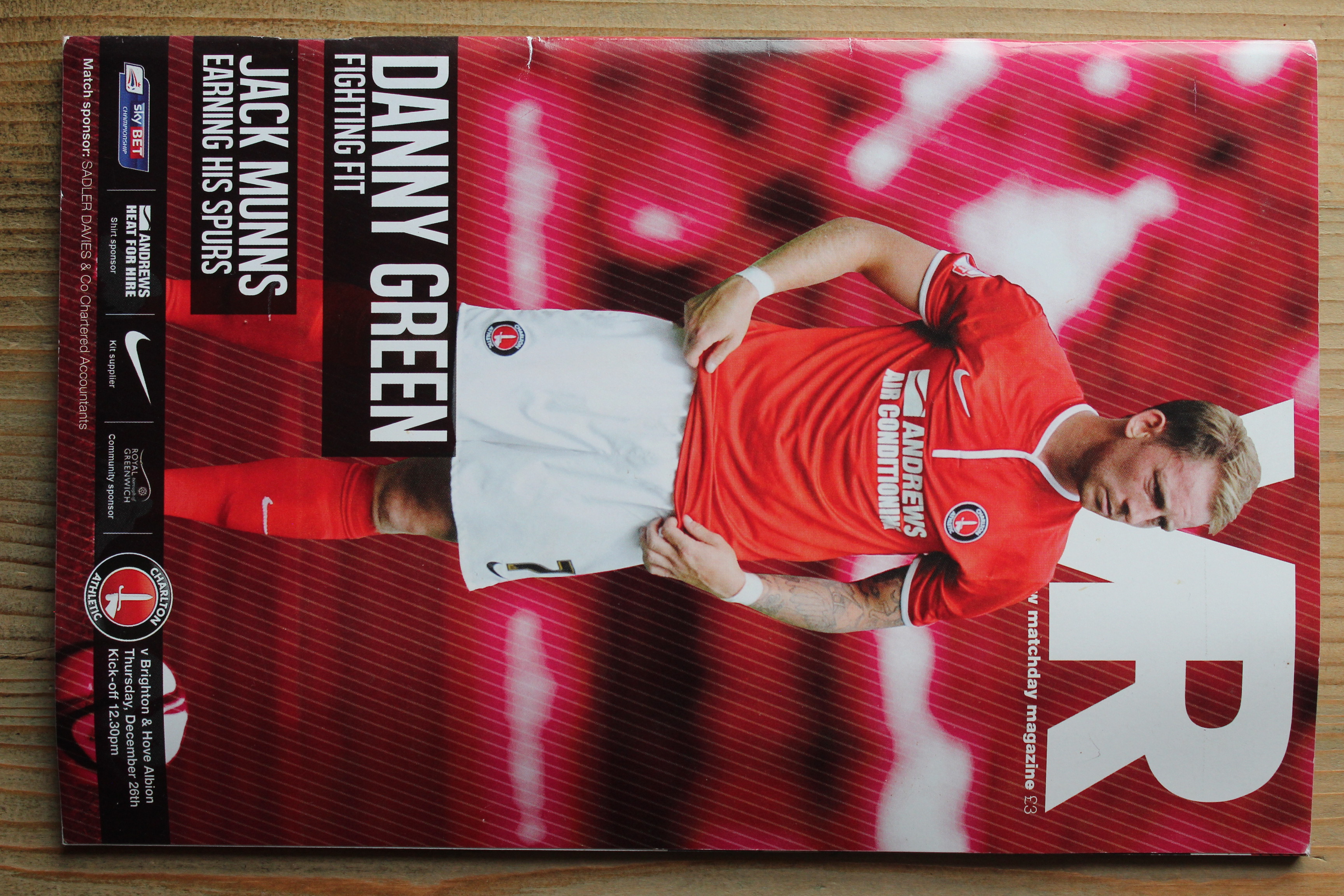 Charlton Athletic FC v Brighton & Hove Albion FC