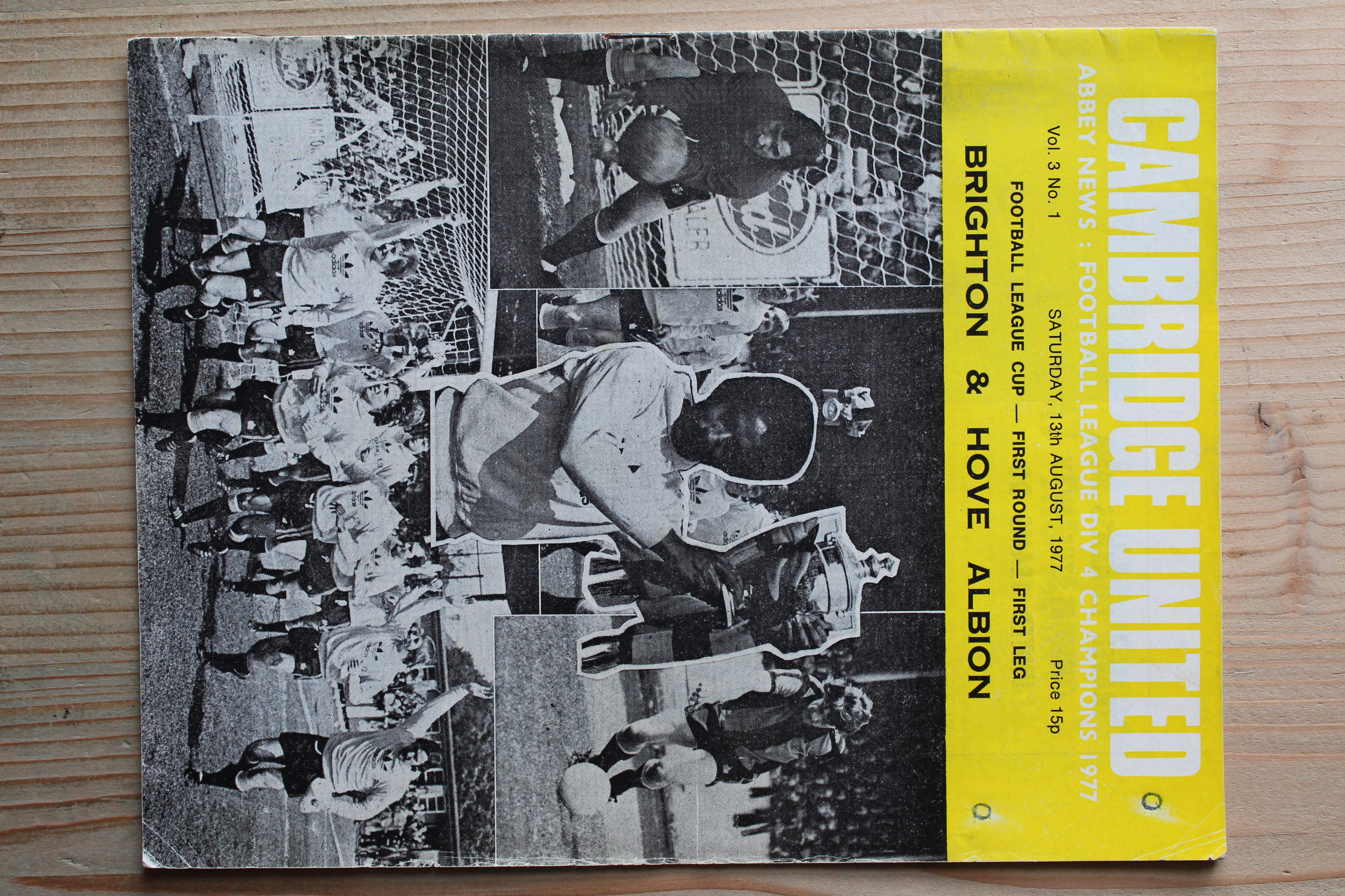 Cambridge United FC v Brighton & Hove Albion FC