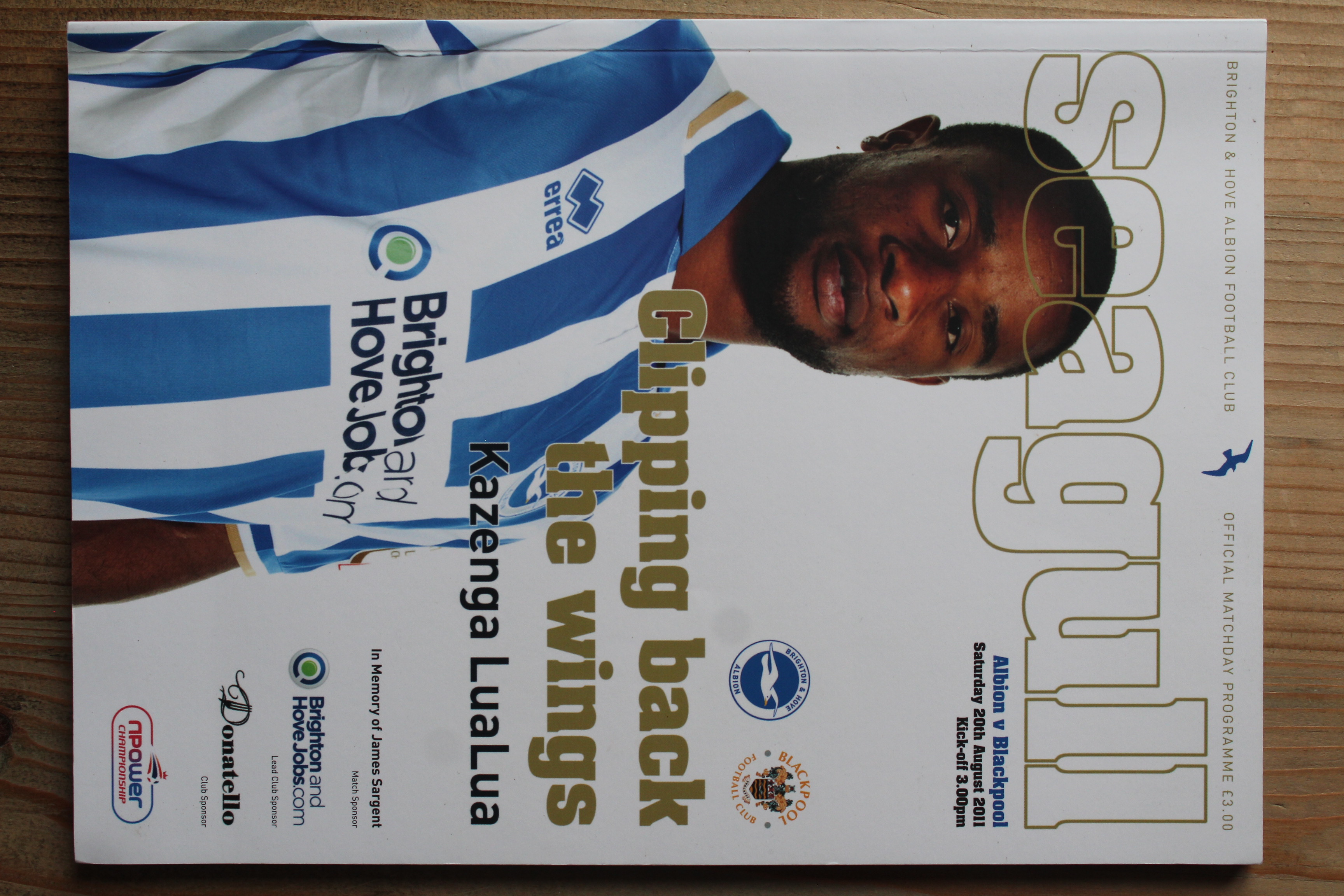 Brighton & Hove Albion FC v Blackpool FC
