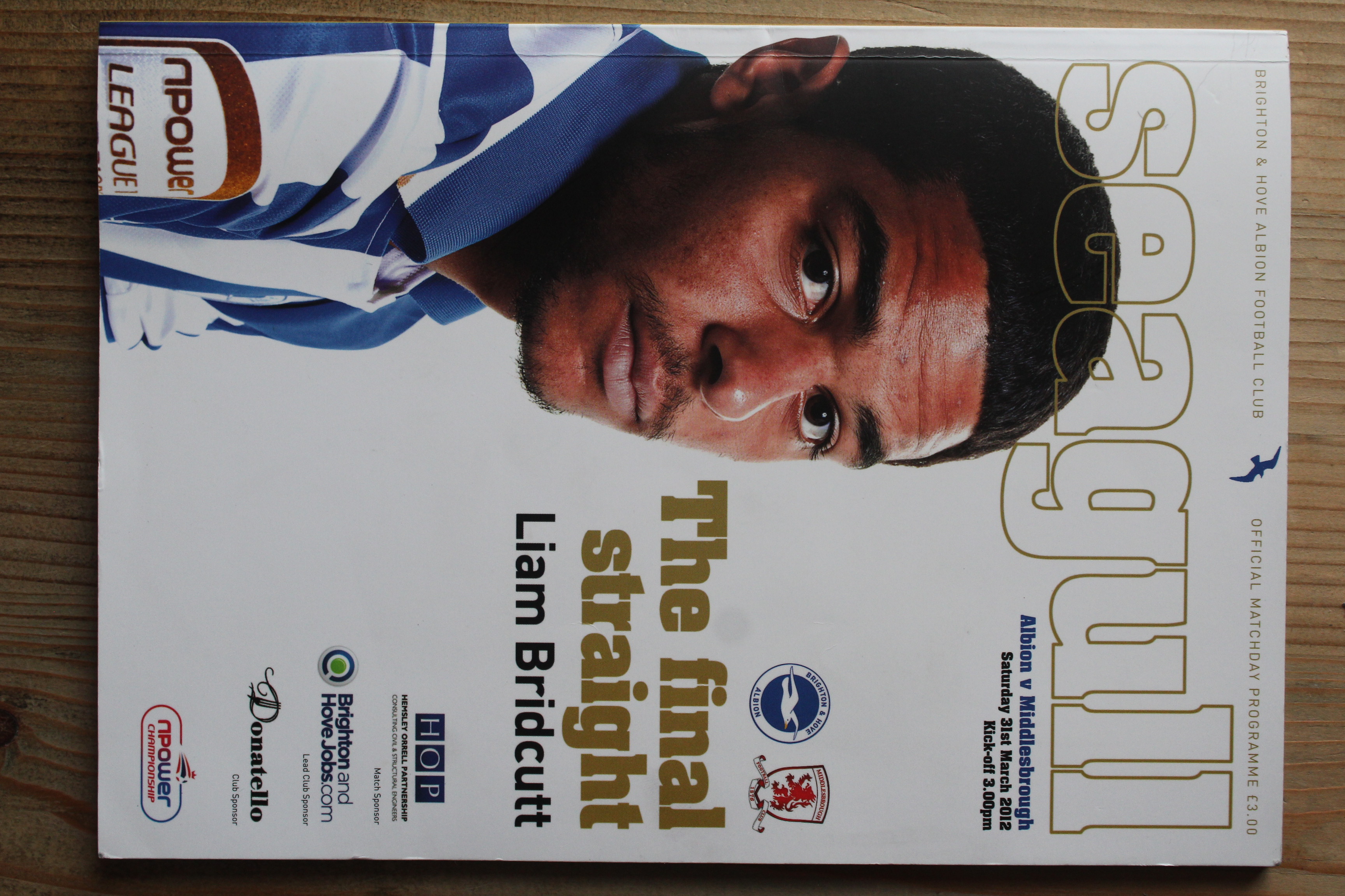 Brighton & Hove Albion FC v Middlesbrough FC