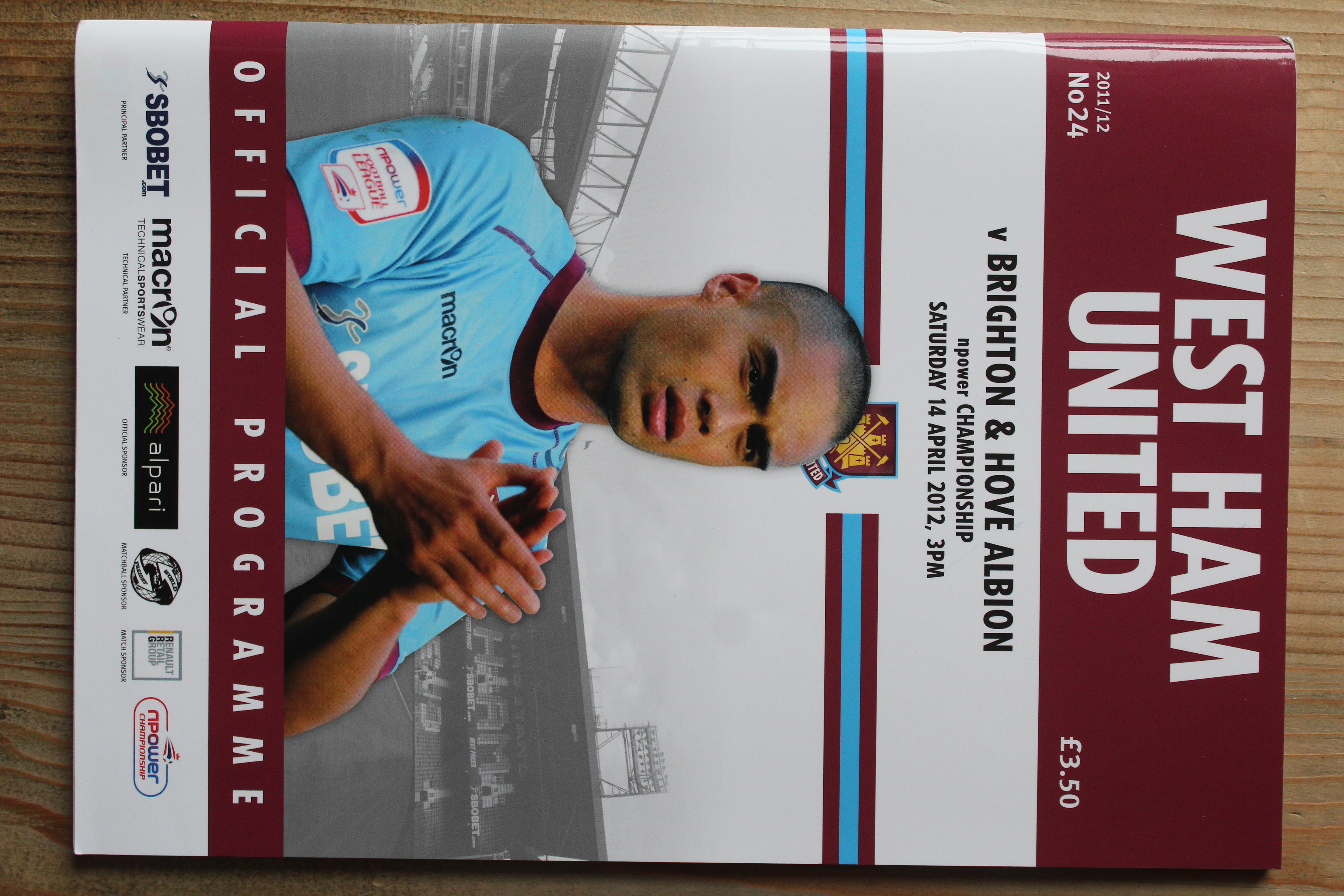 West Ham United FC v Brighton & Hove Albion FC