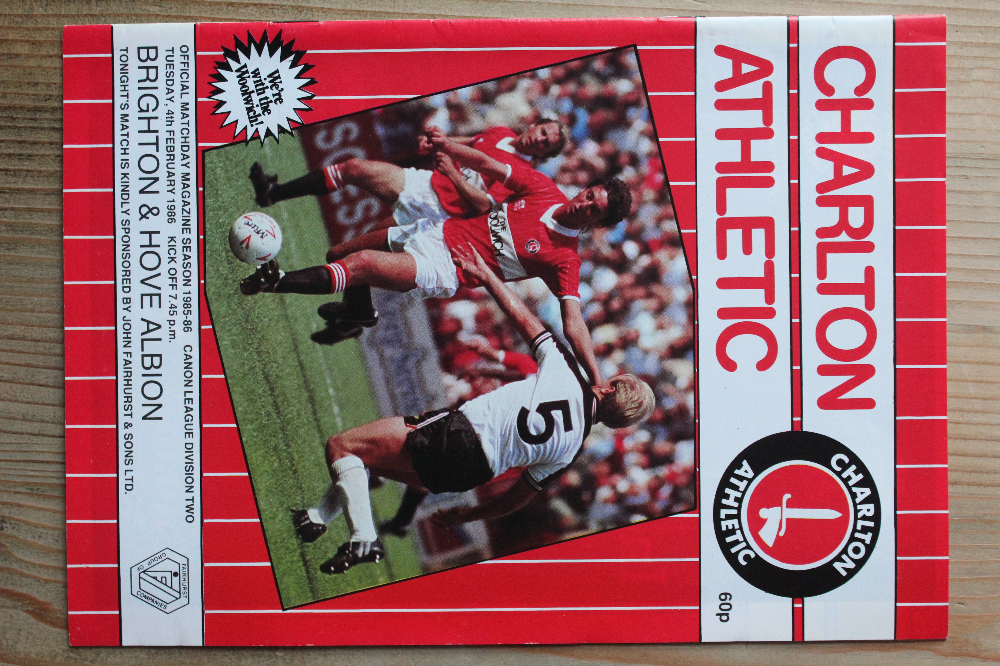 Charlton Athletic FC v Brighton & Hove Albion FC