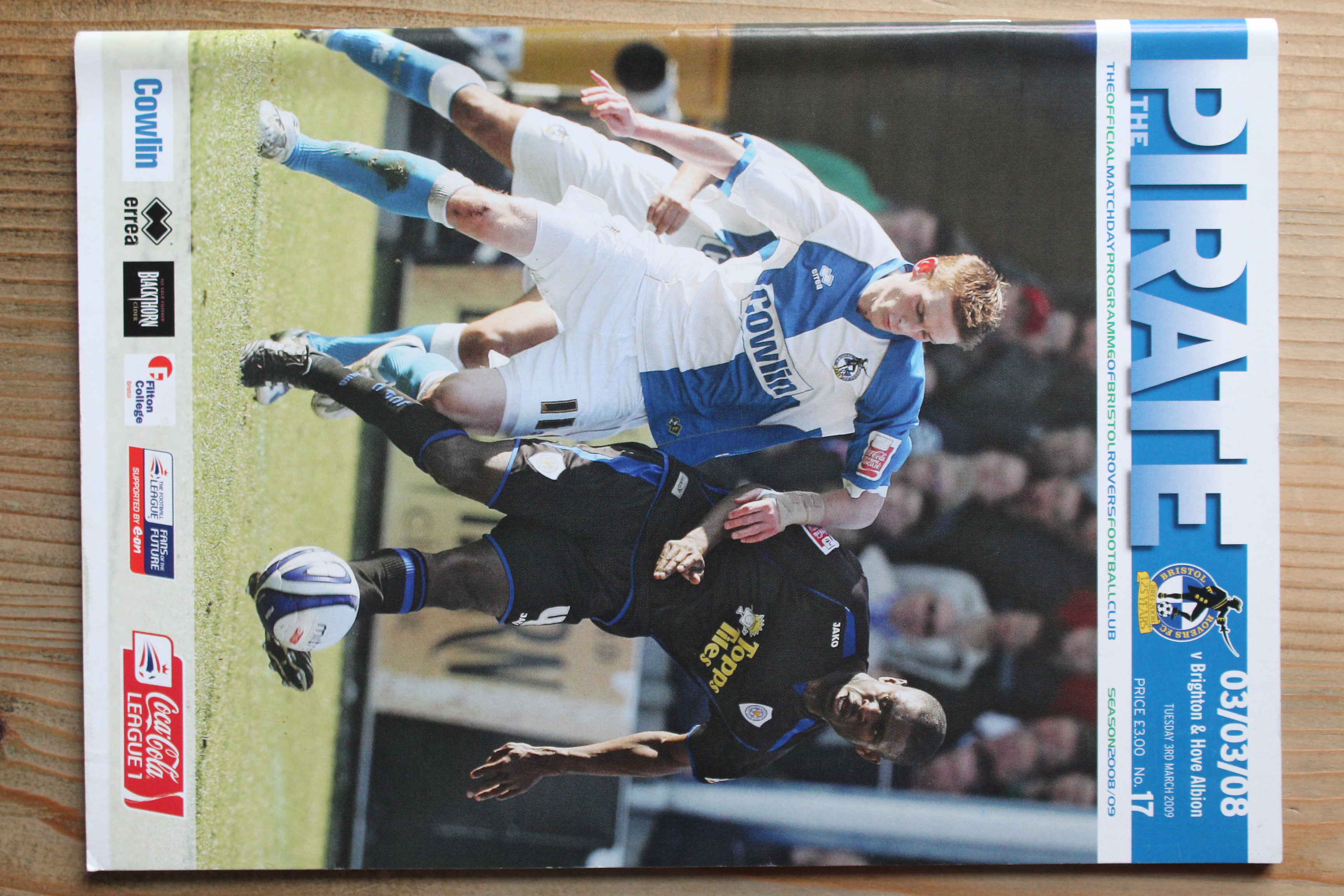 Bristol Rovers FC v Brighton & Hove Albion FC