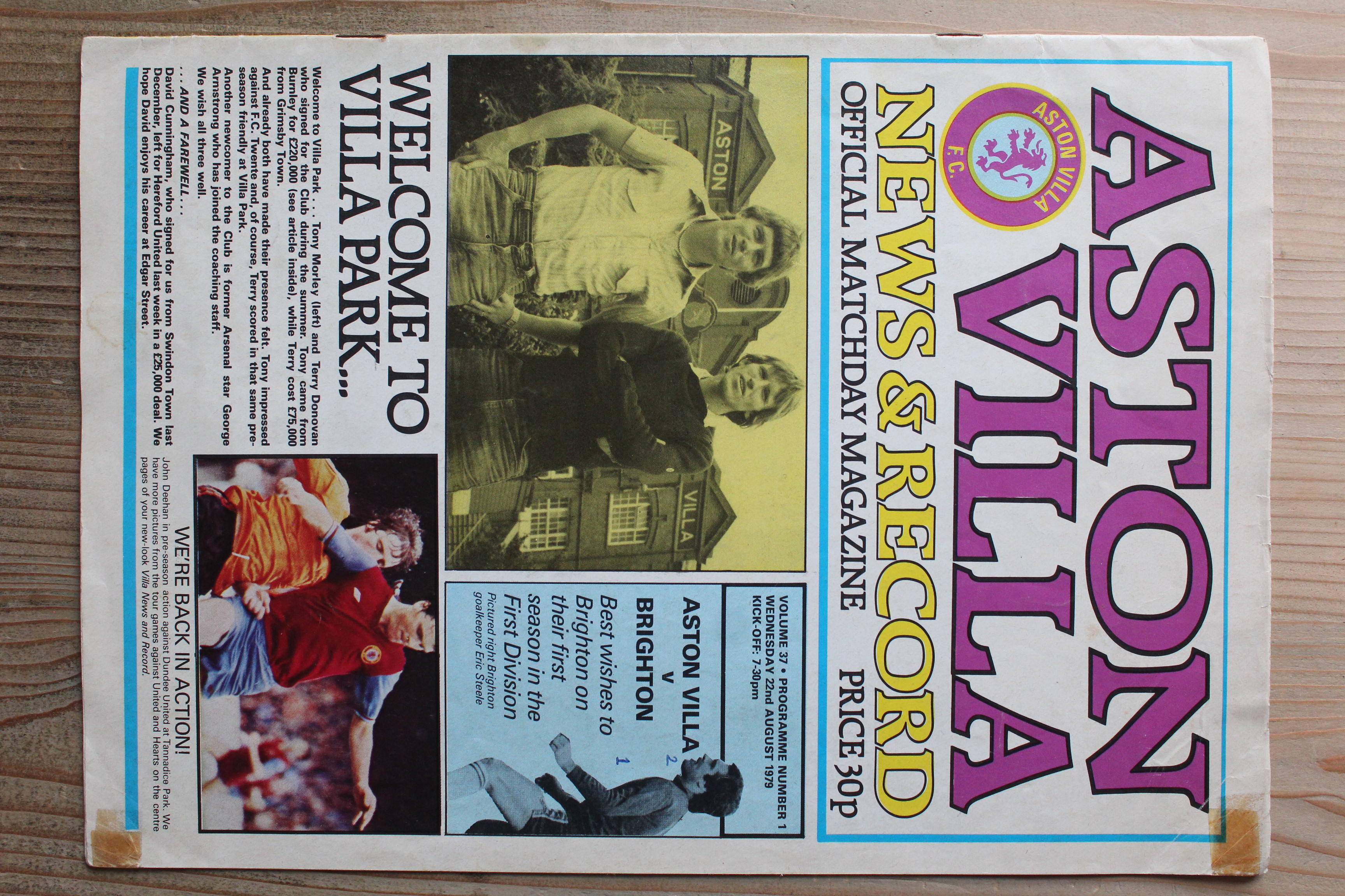 Aston Villa FC v Brighton & Hove Albion FC