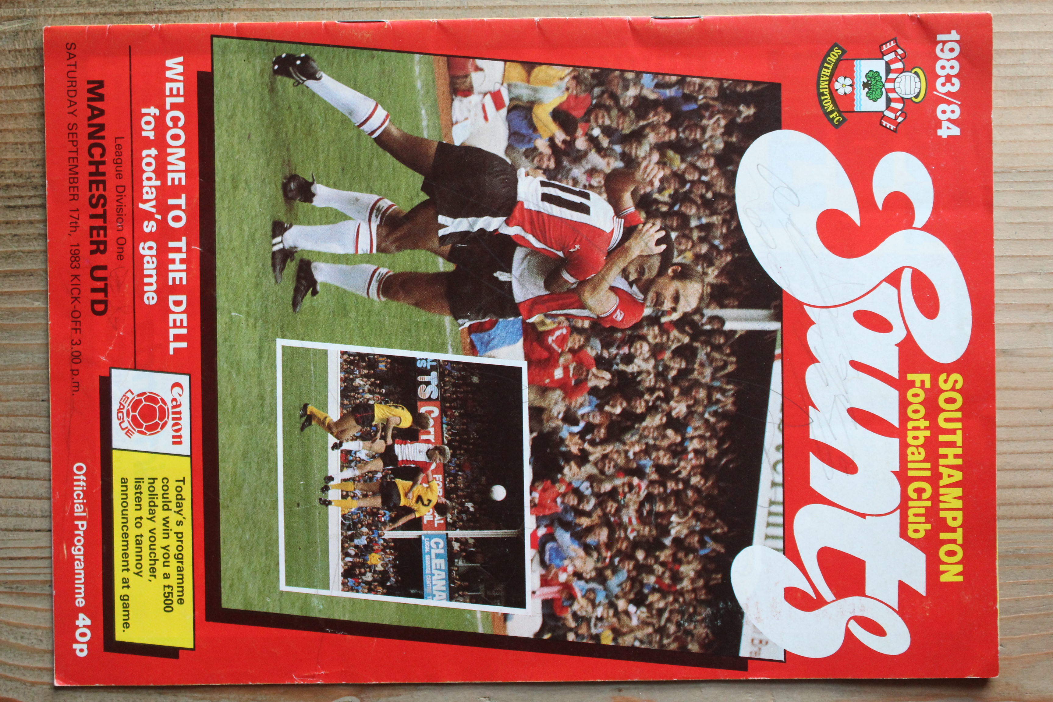 Southampton FC v Manchester United FC