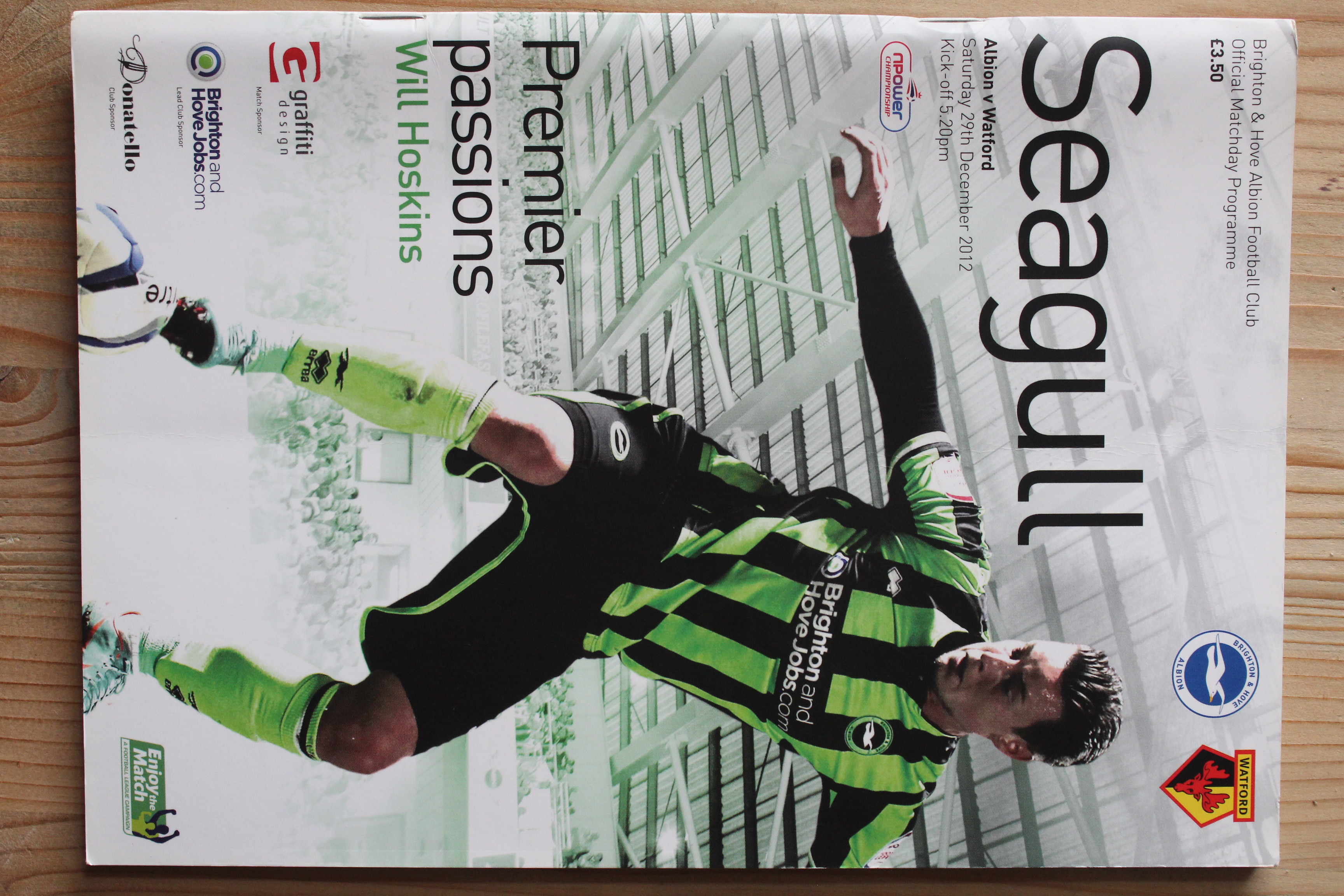 Brighton & Hove Albion FC v Watford FC