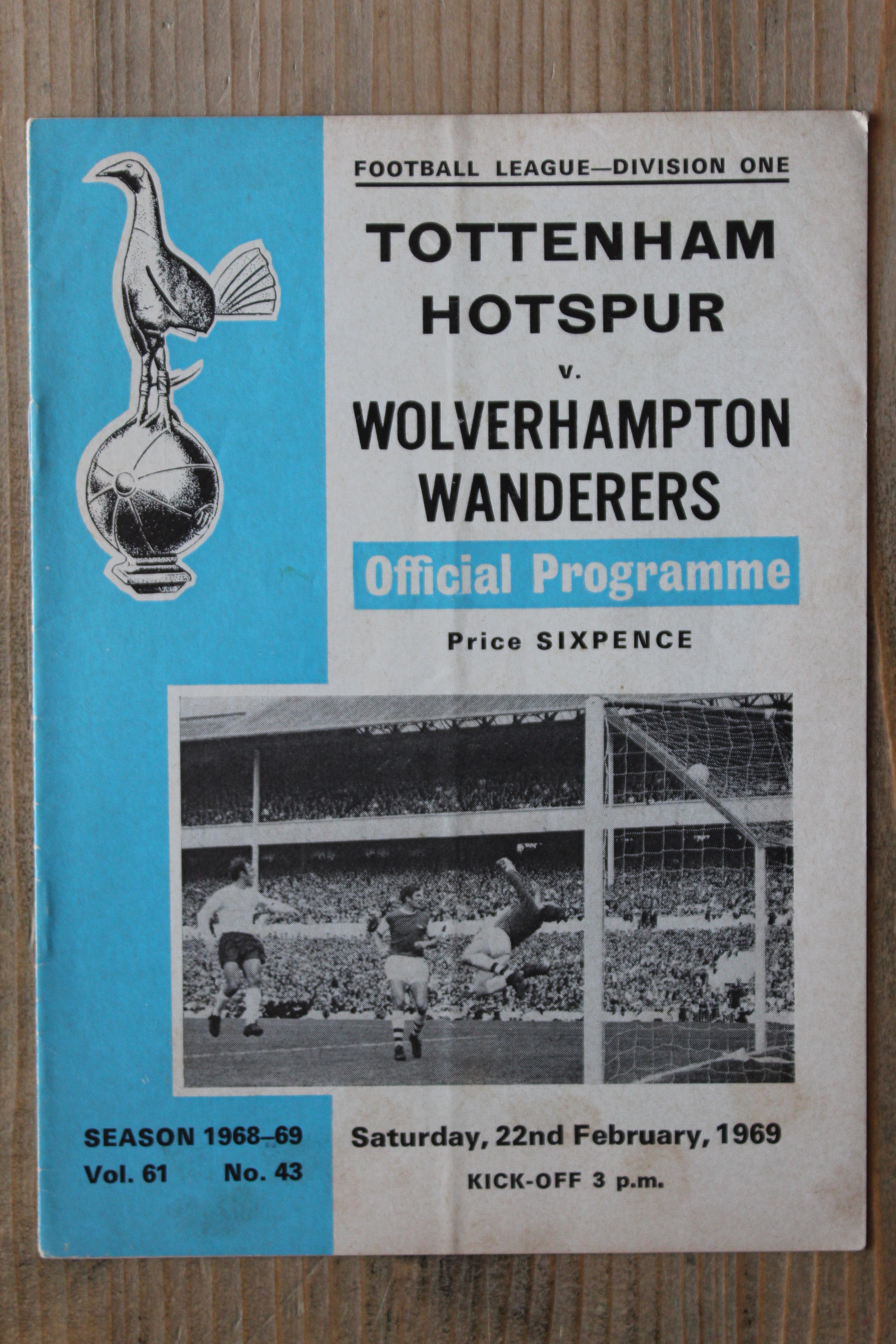 Tottenham Hotspur FC v Wolverhampton Wanderers FC