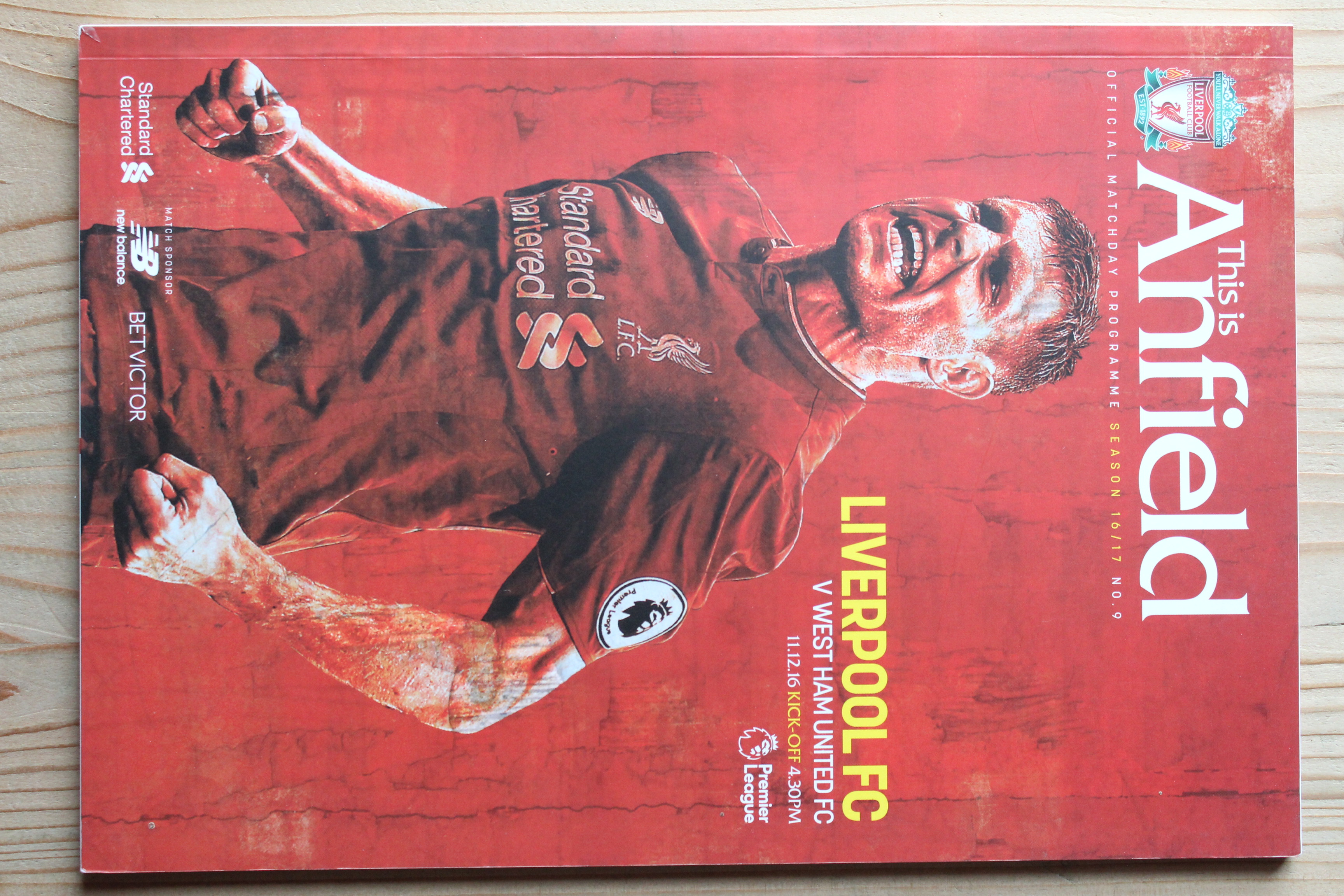 Liverpool FC v West Ham United FC