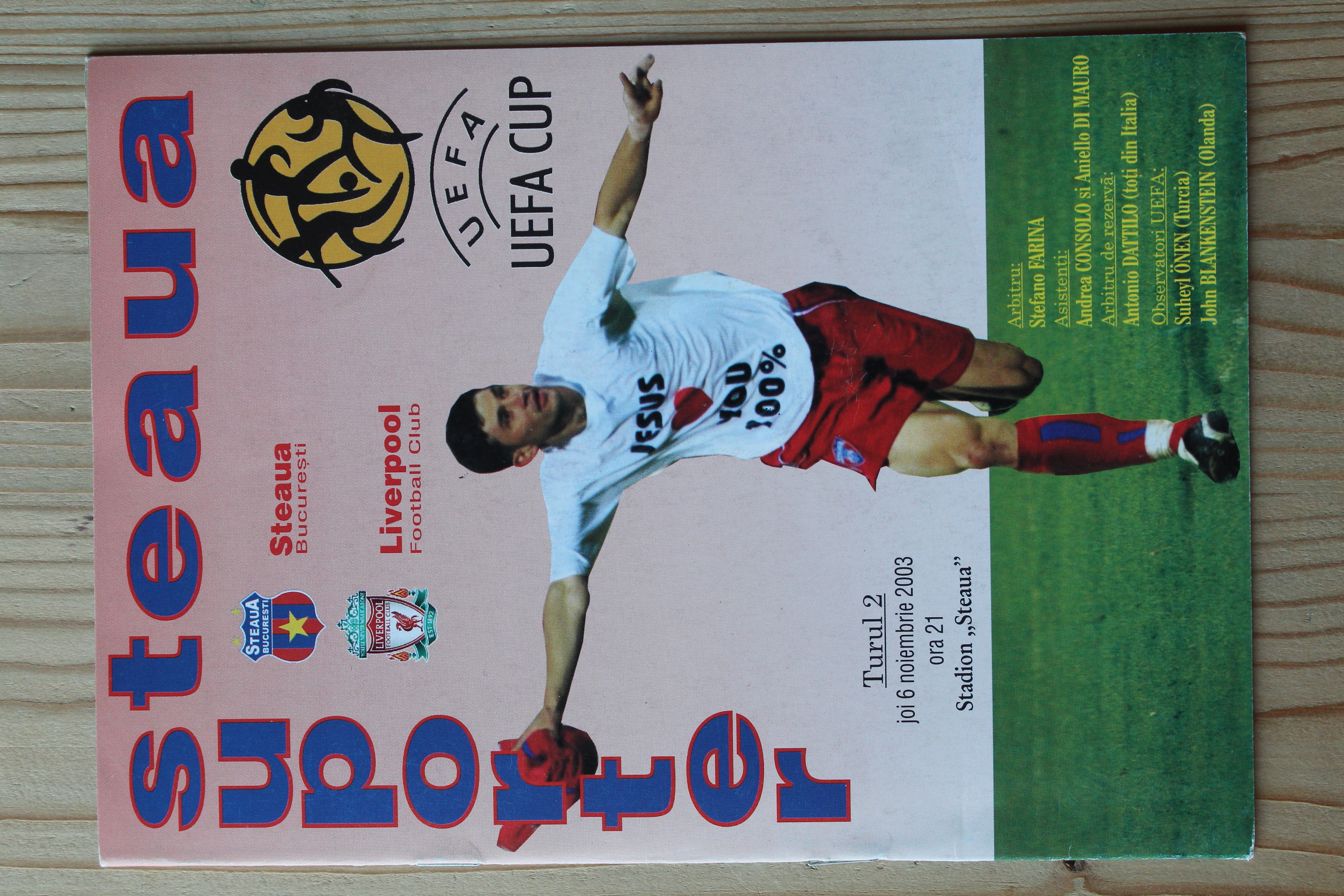 Steaua Bucharest v Liverpool FC