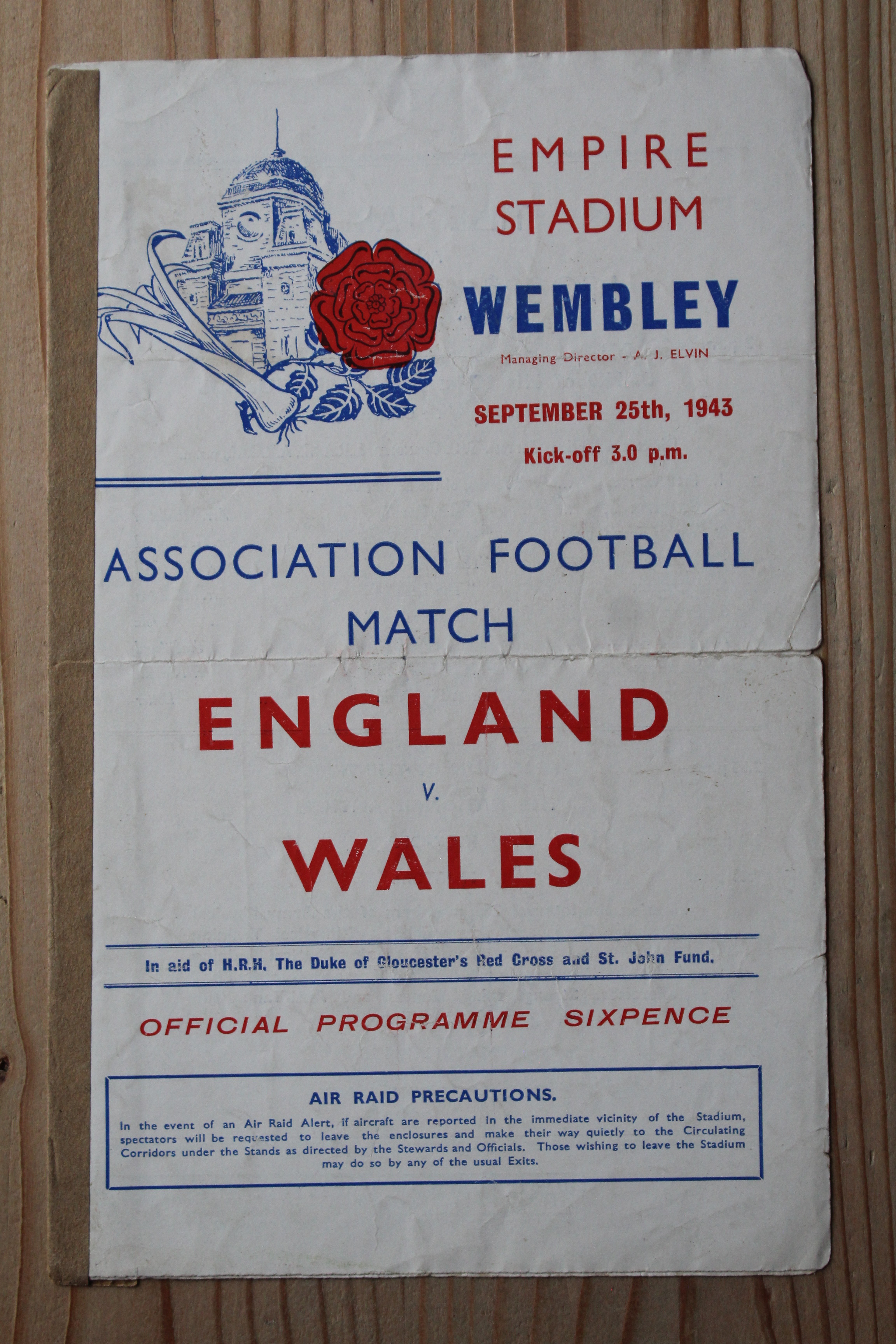 England v Wales