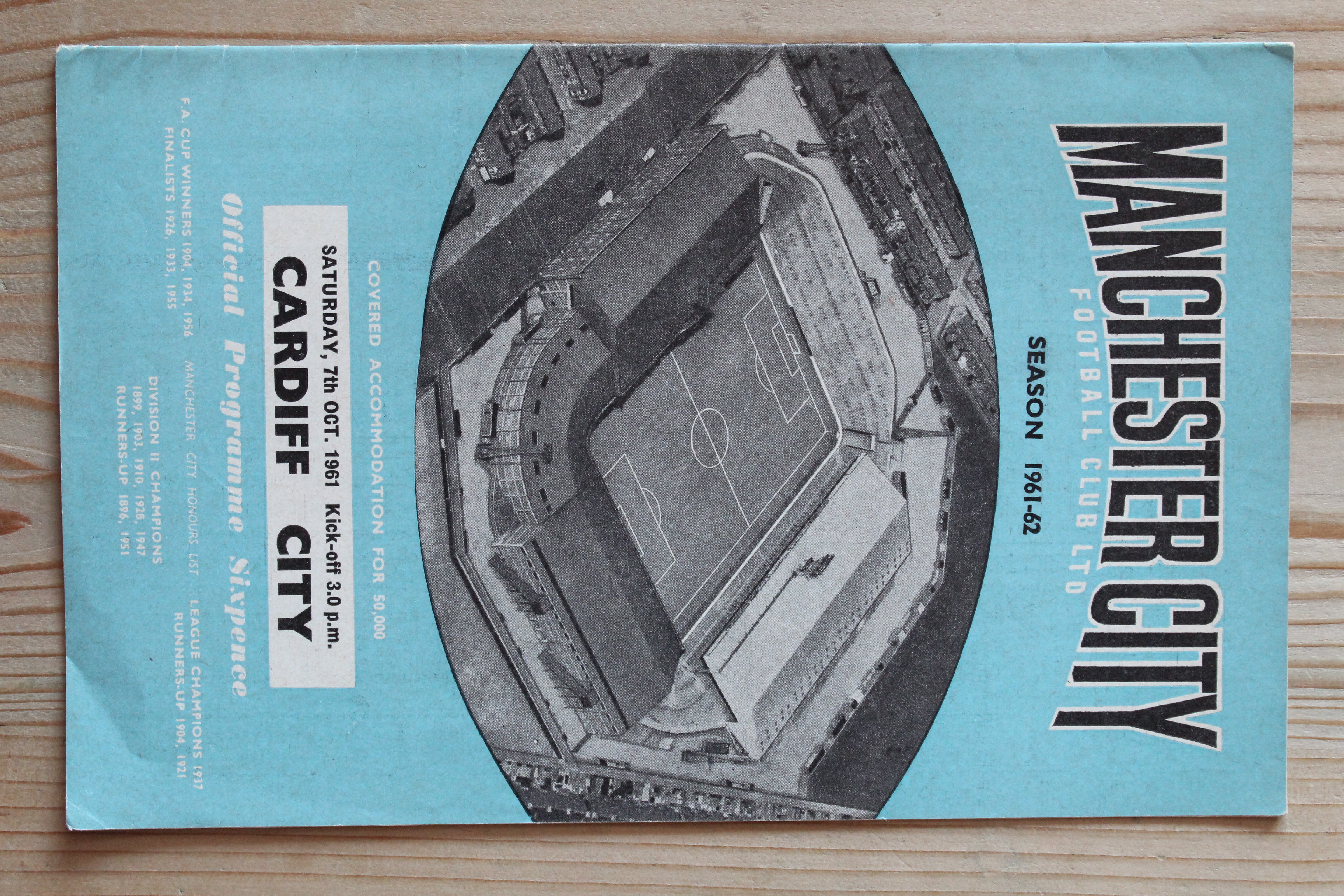 Manchester City FC v Cardiff City FC