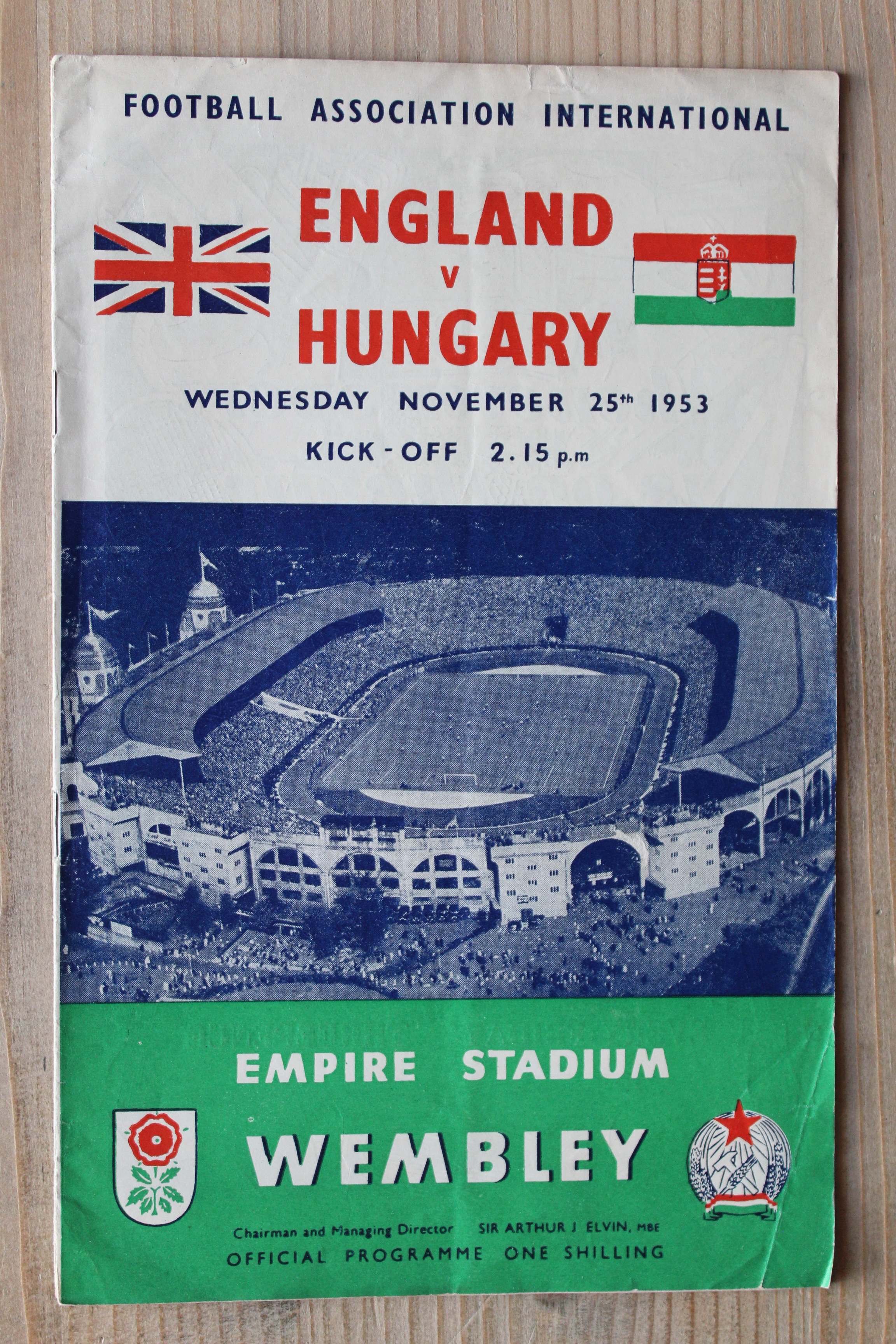 England v Hungary