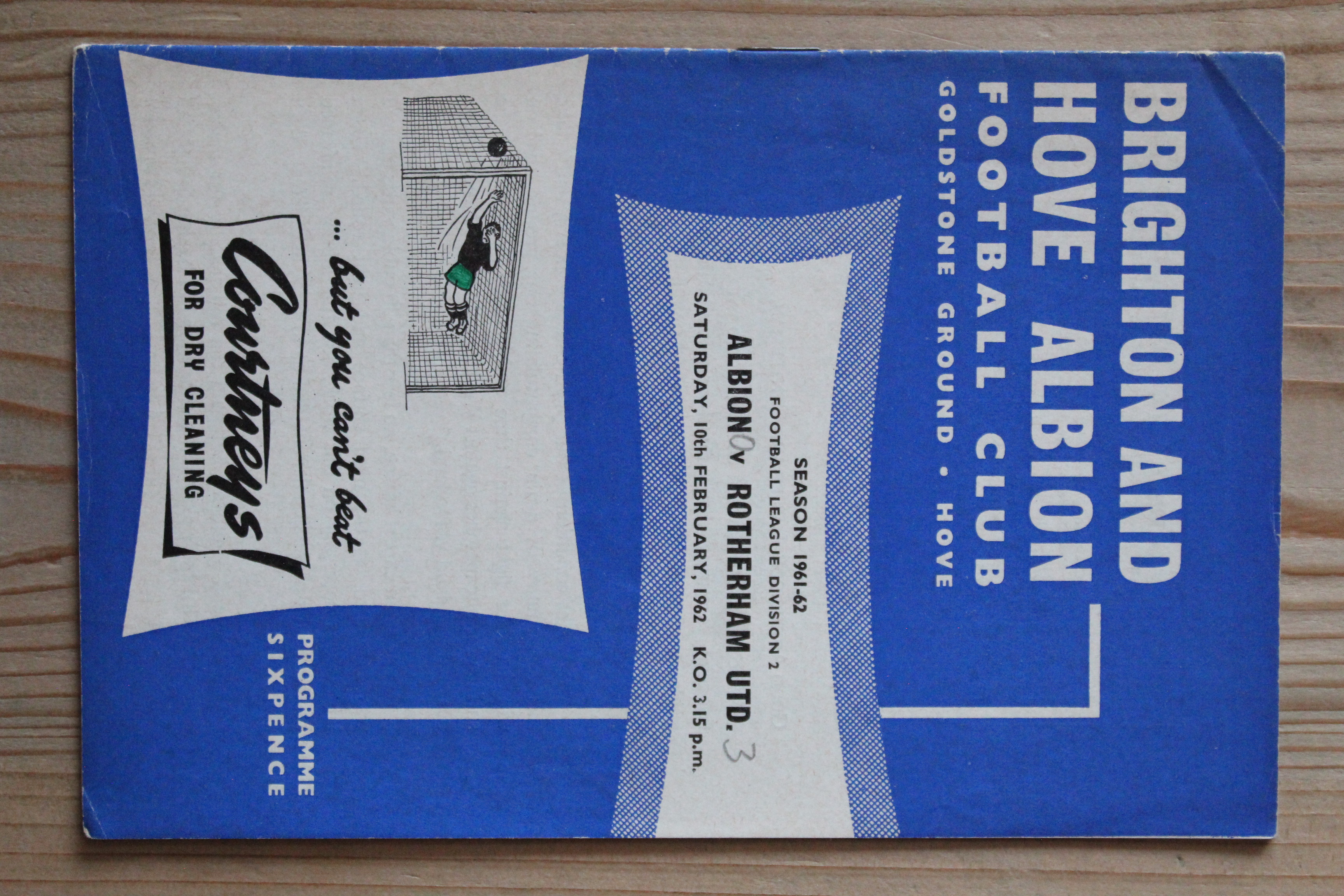 Brighton & Hove Albion FC v Rotherham United FC