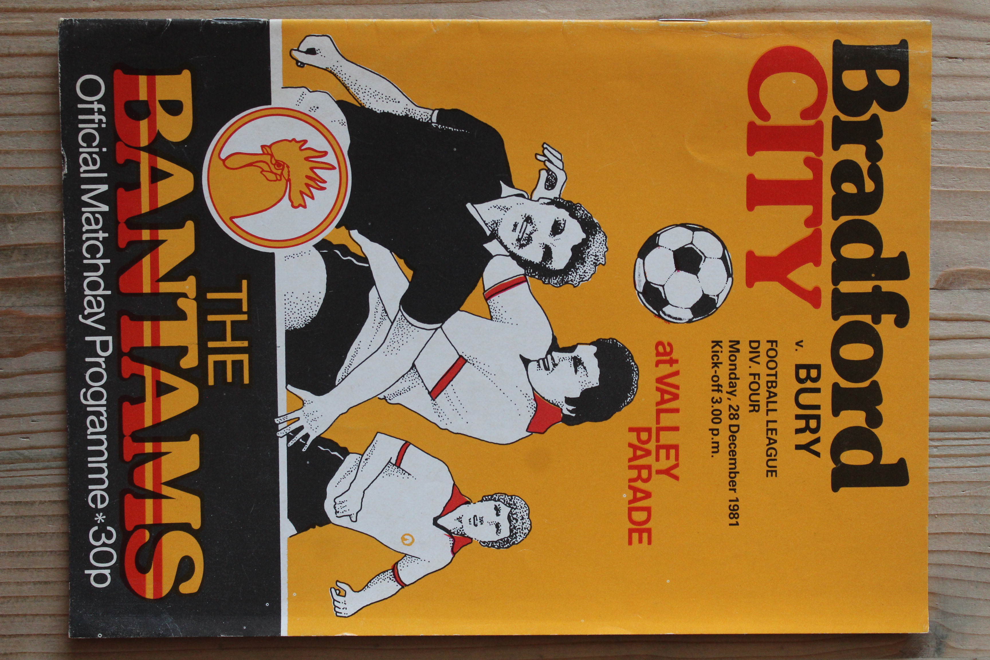 Bradford City FC v Bury FC