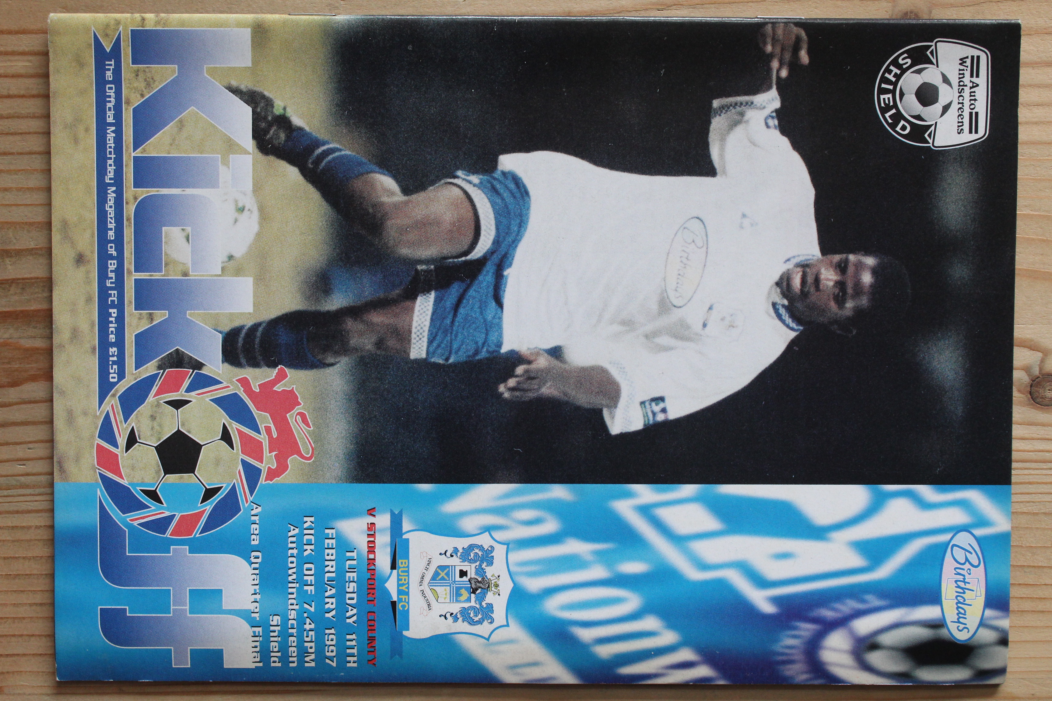 Bury FC v Stockport County FC