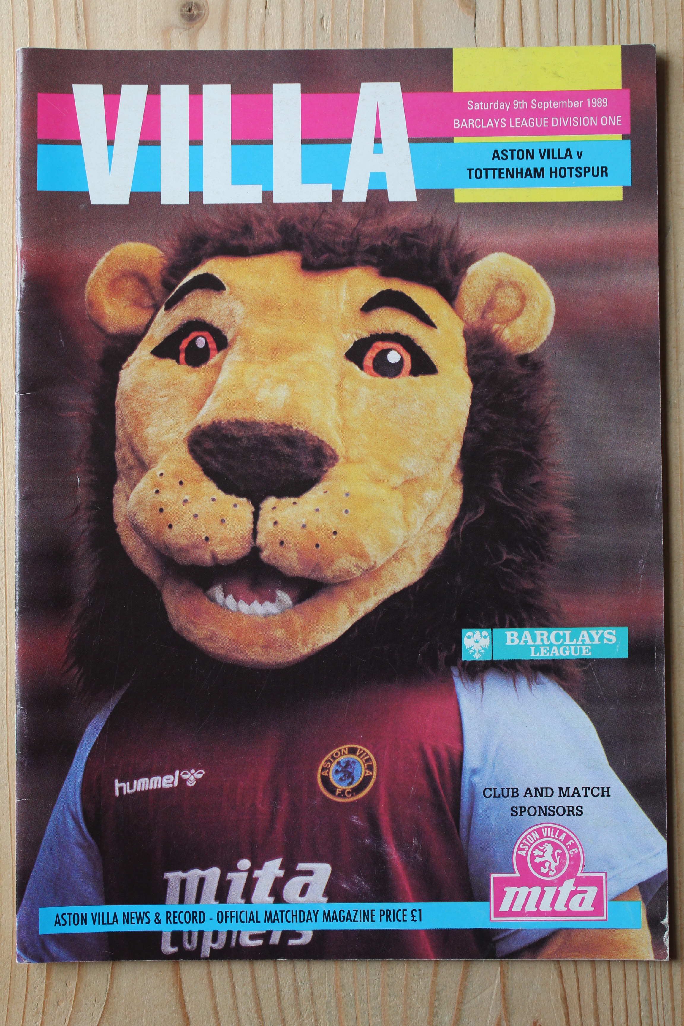 Aston Villa FC v Tottenham Hotspur FC