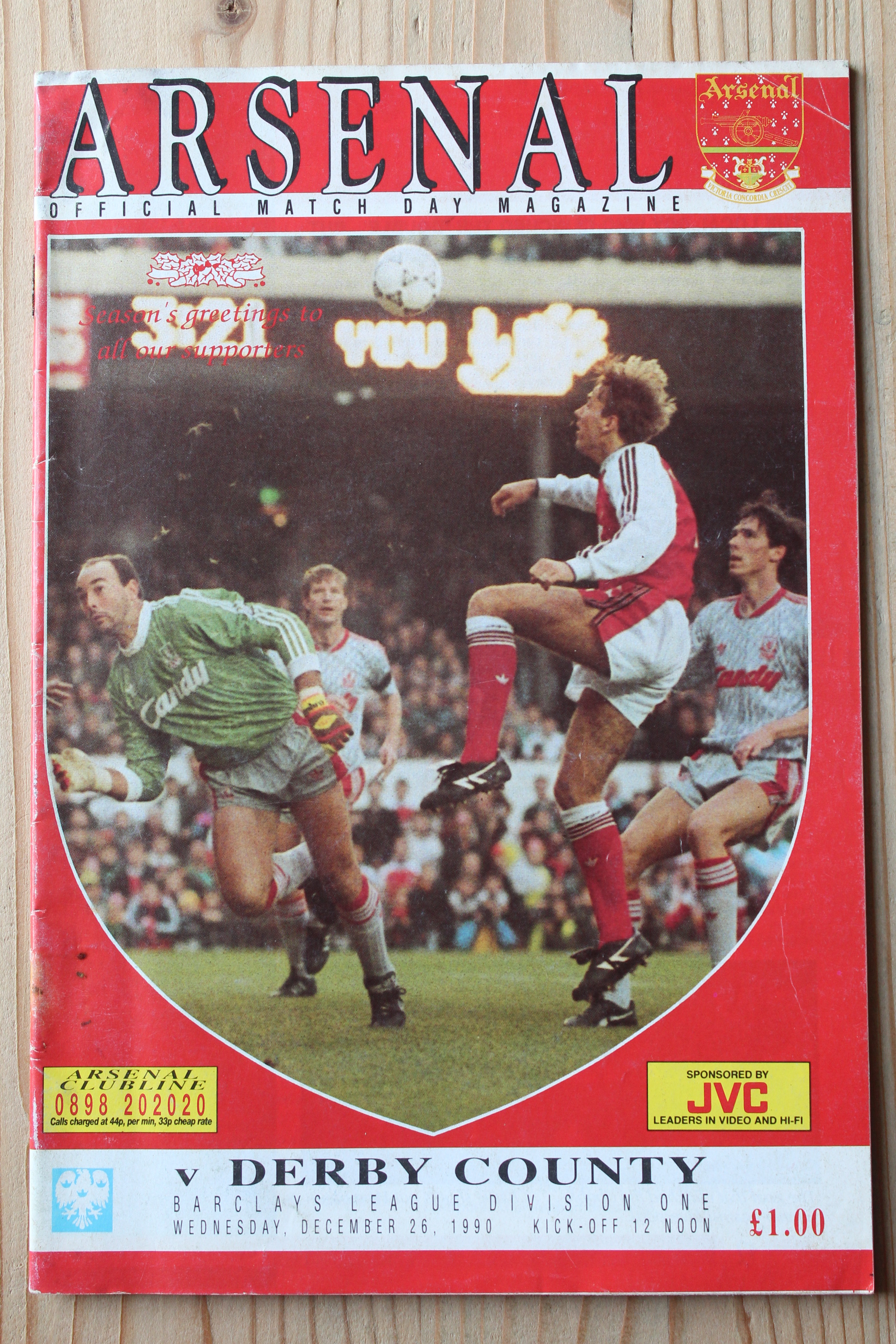 Arsenal FC v Derby County FC