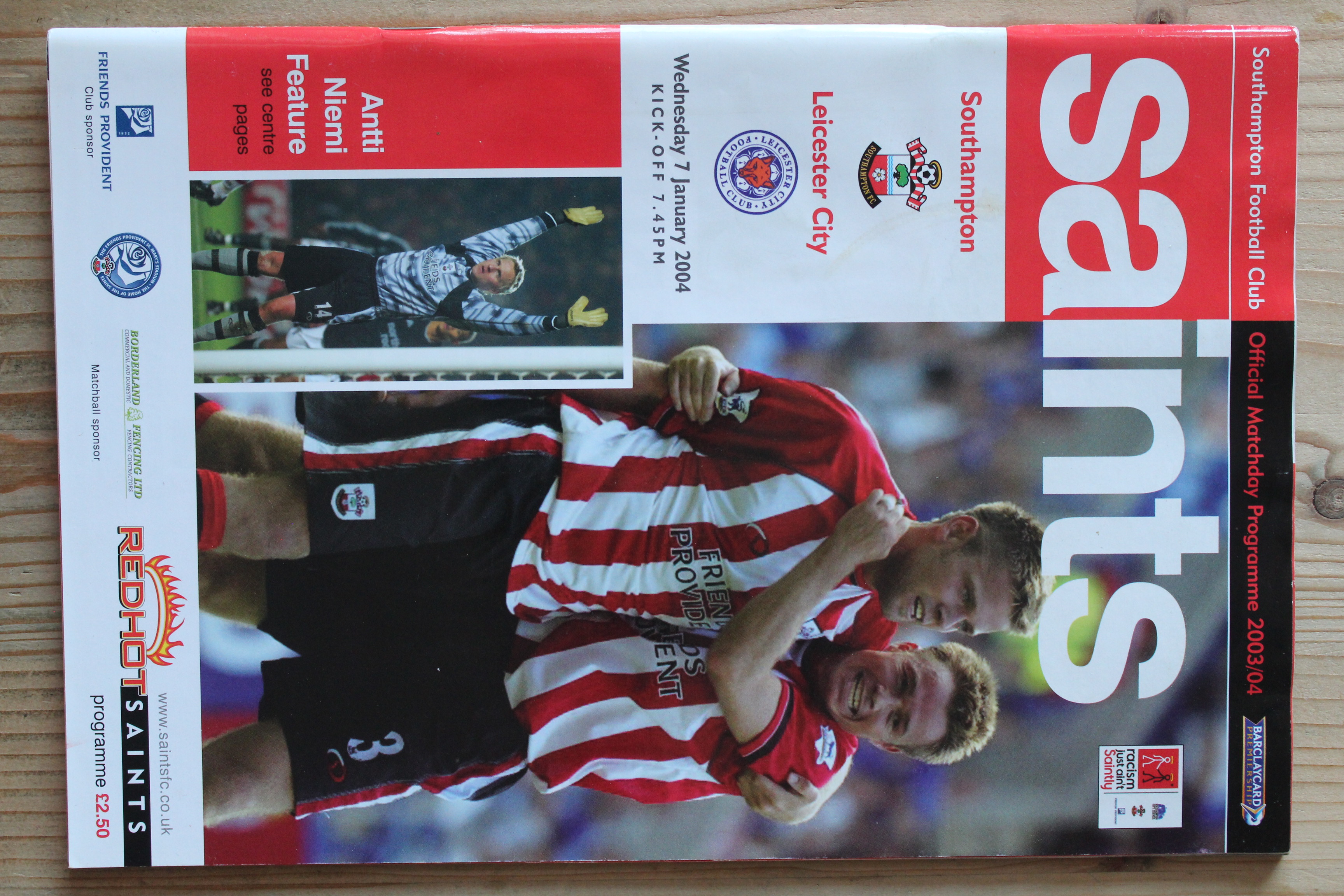 Southampton FC v Leicester City FC