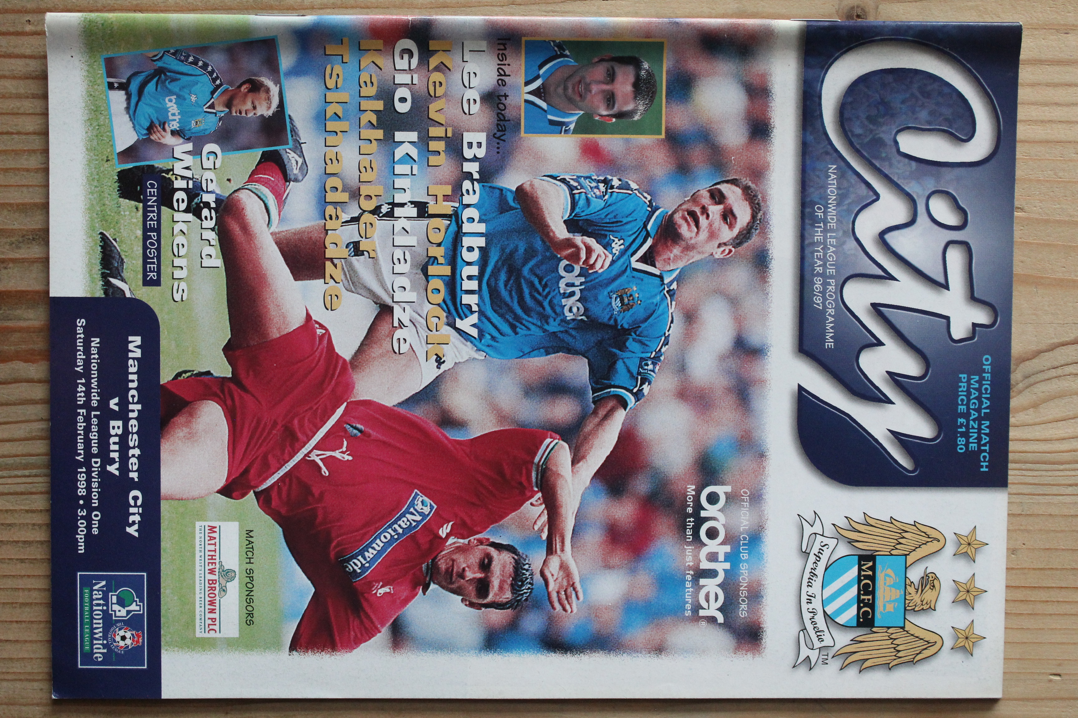 Manchester City FC v Bury FC