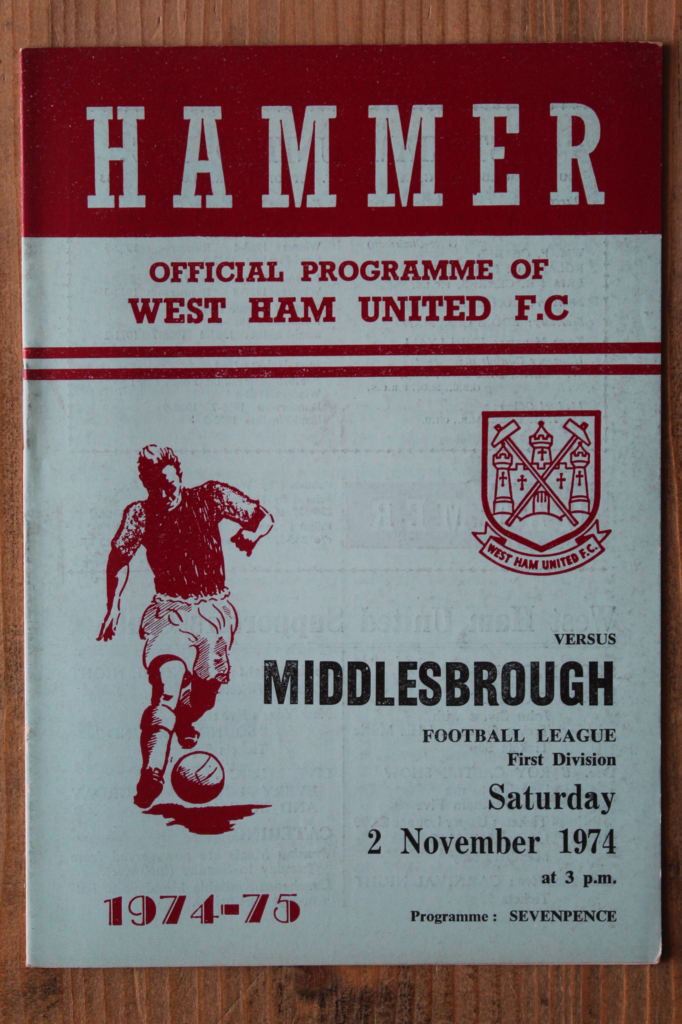 West Ham United FC v Middlesbrough FC