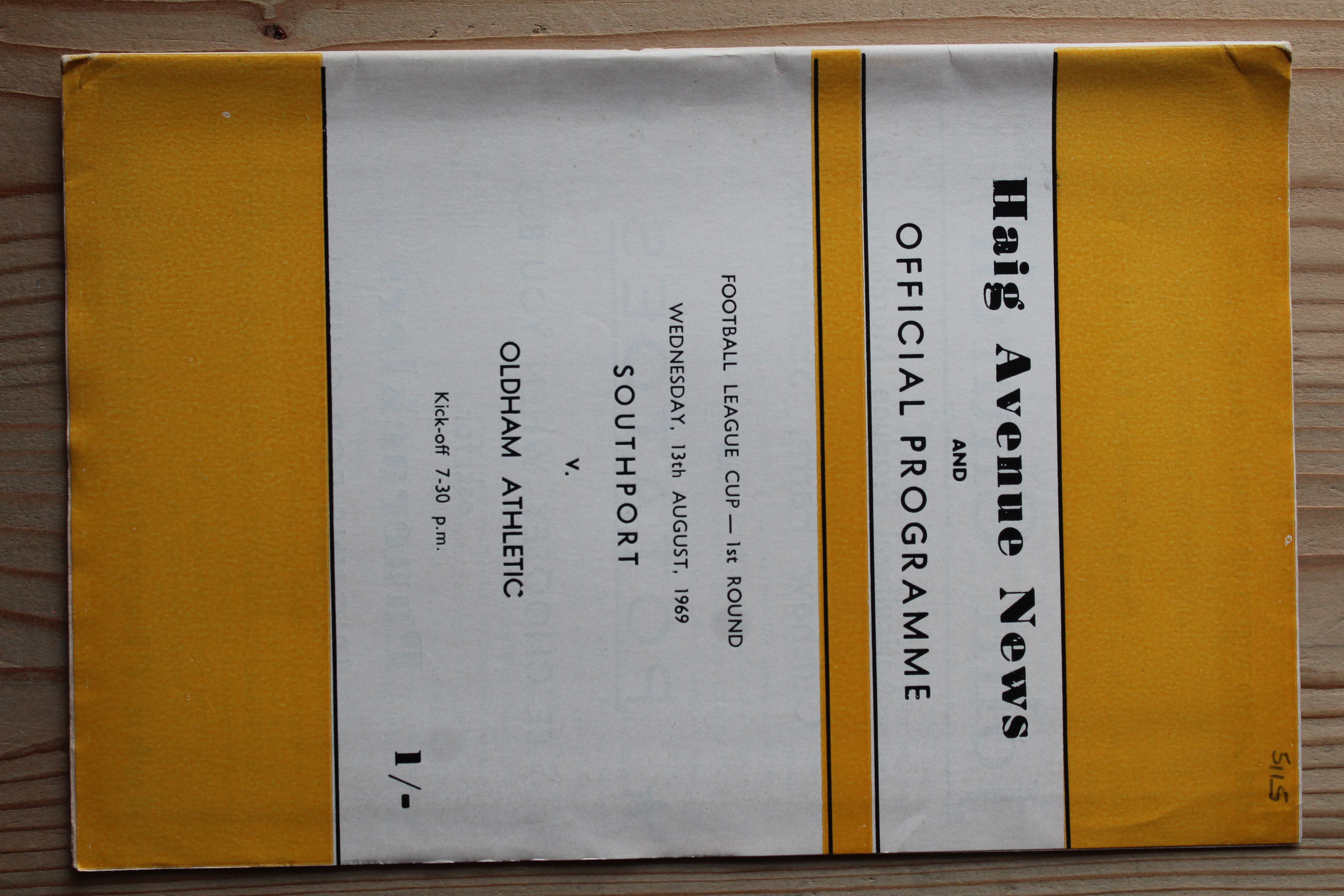 Southport v Oldham Athletic FC