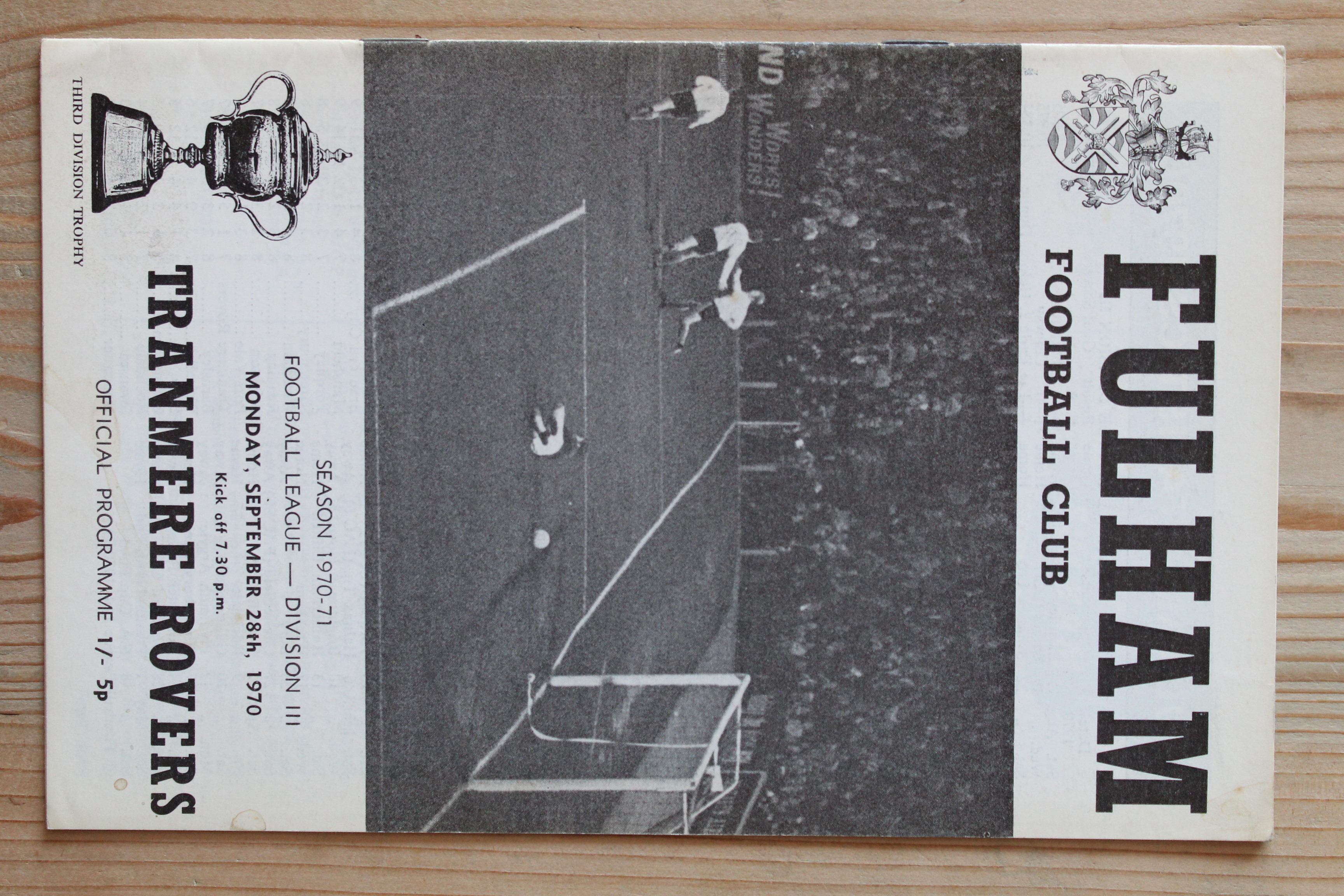 Fulham FC v Tranmere Rovers FC