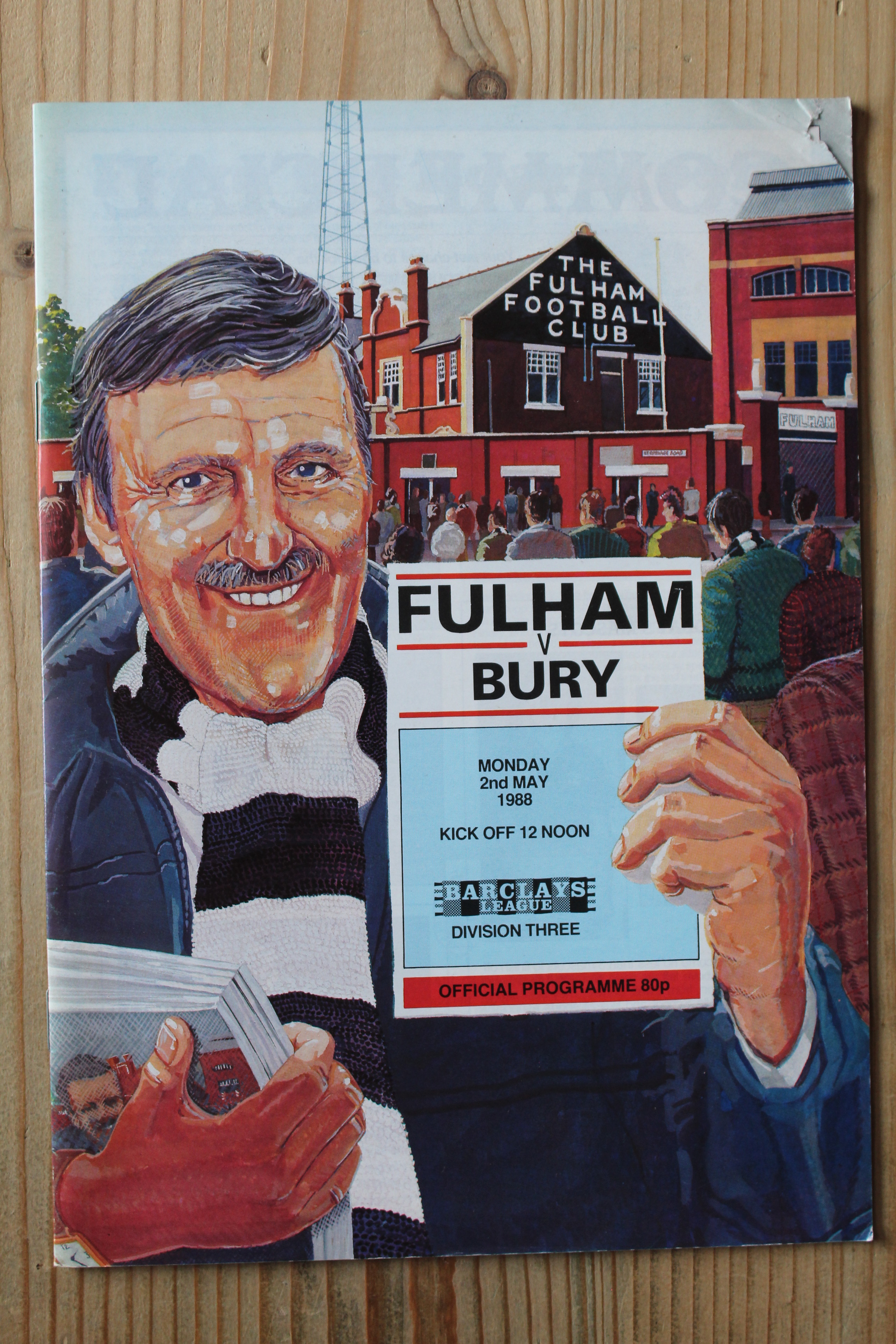Fulham FC v Bury FC