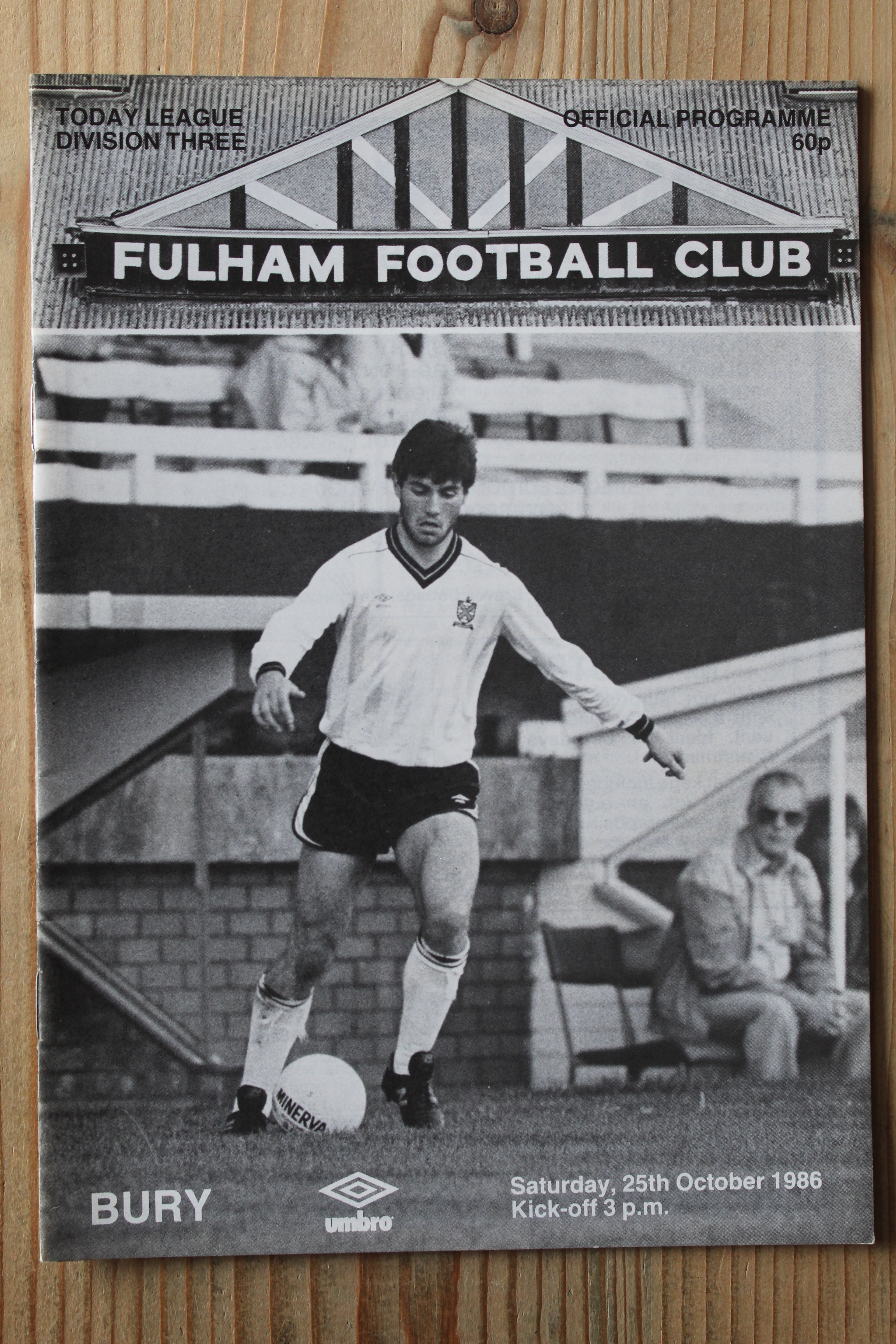 Fulham FC v Bury FC