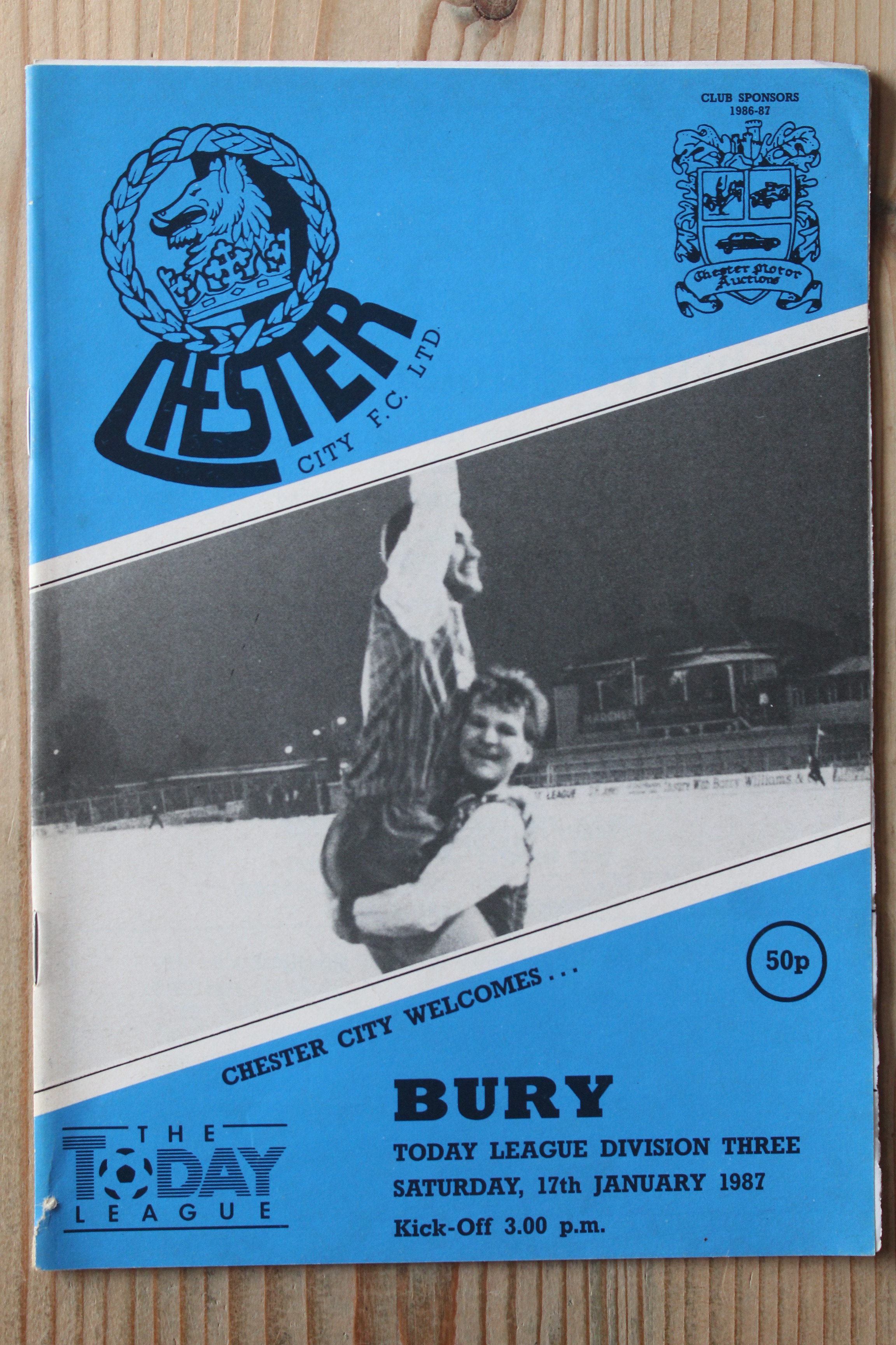 Chester City FC v Bury FC