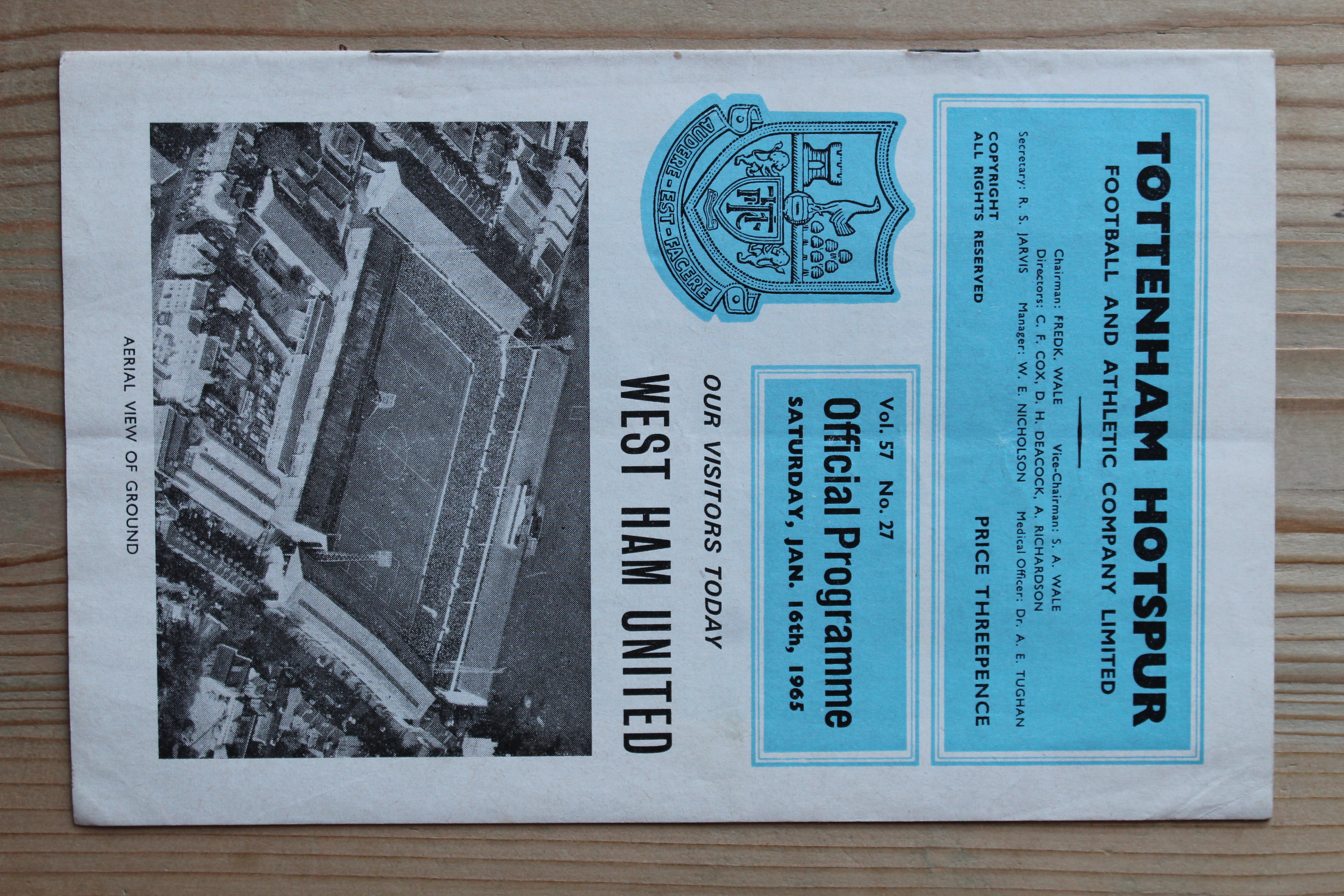 Tottenham Hotspur FC v West Ham United FC