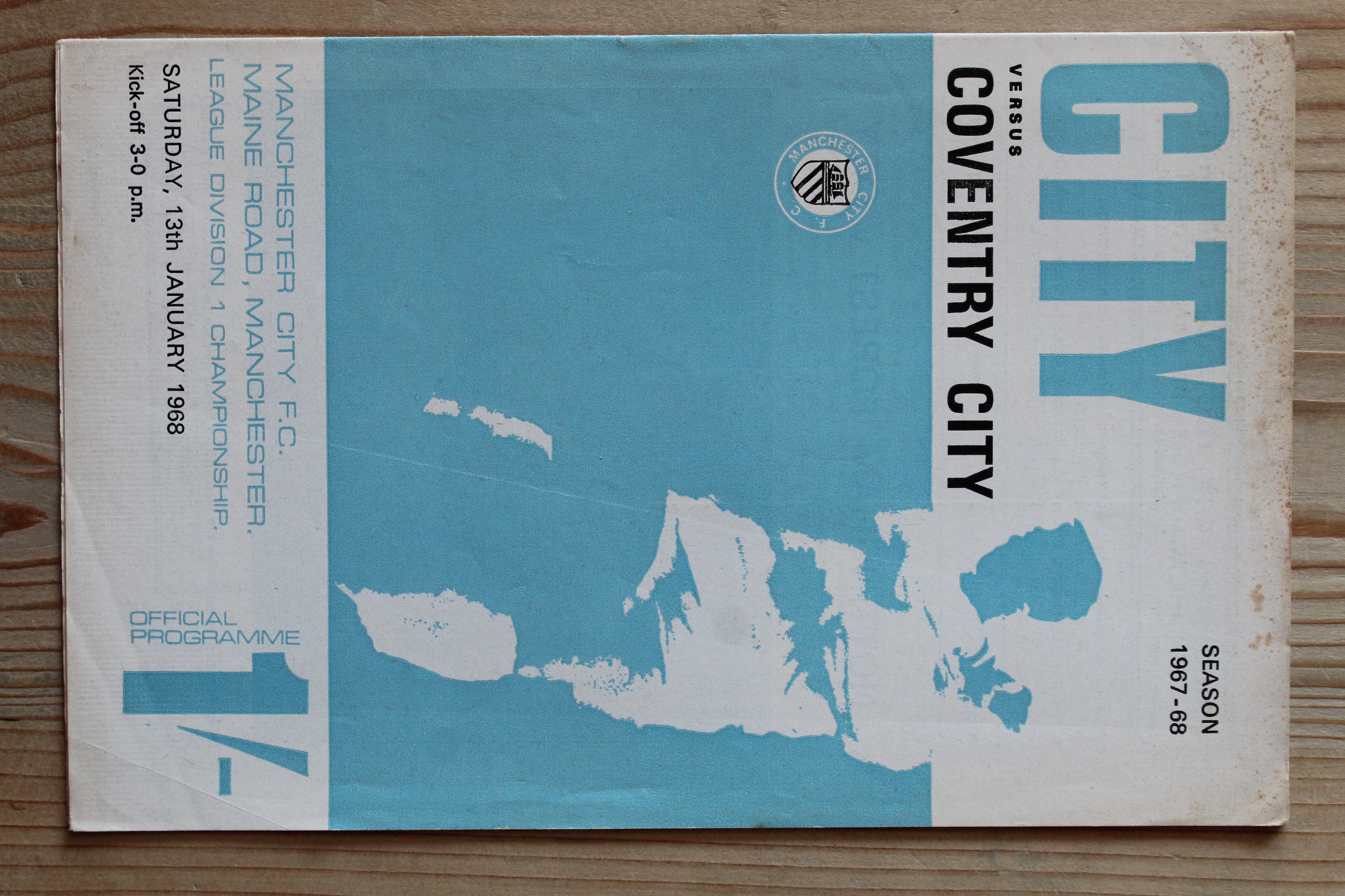 Manchester City FC v Coventry City FC