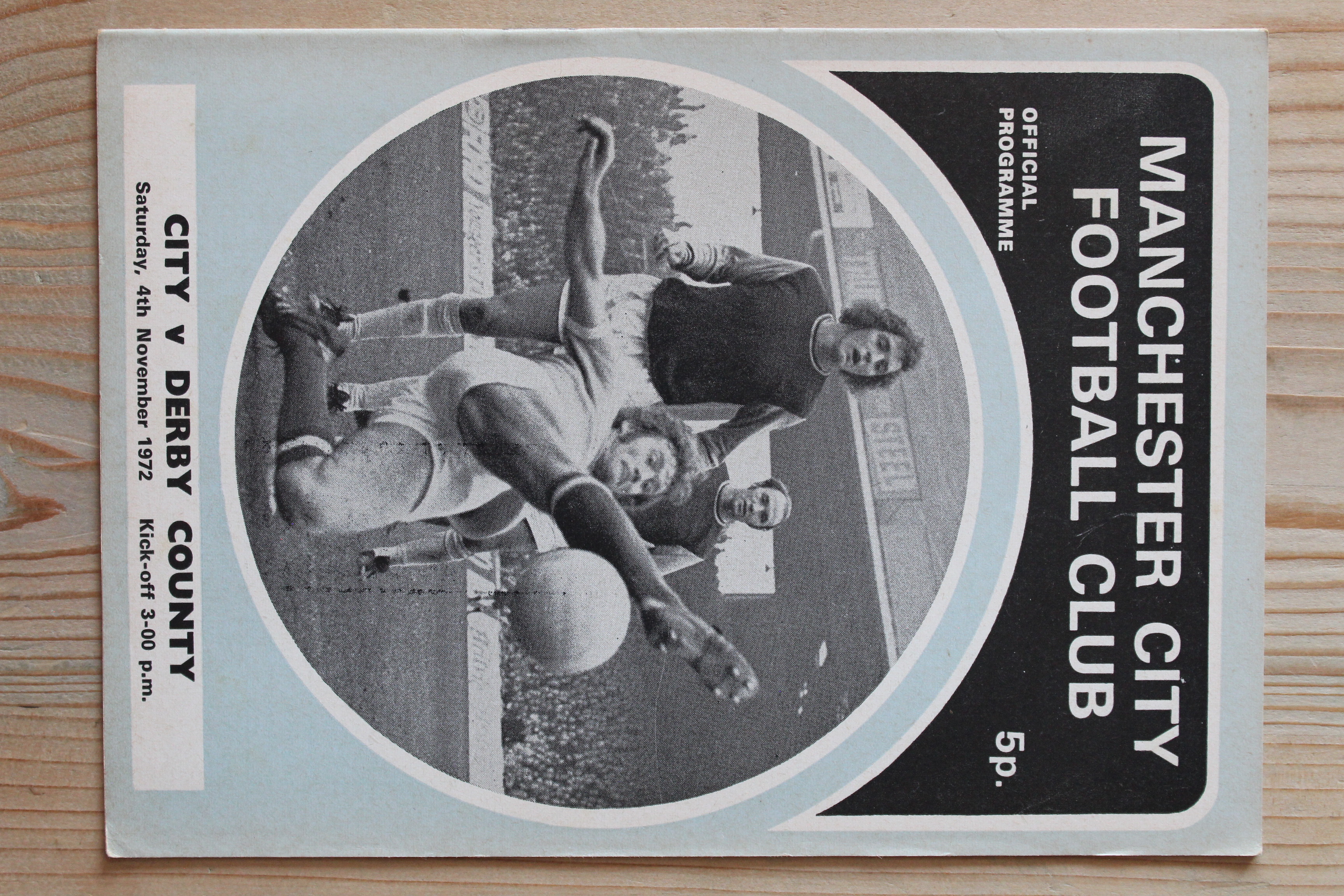 Manchester City FC v Derby County FC