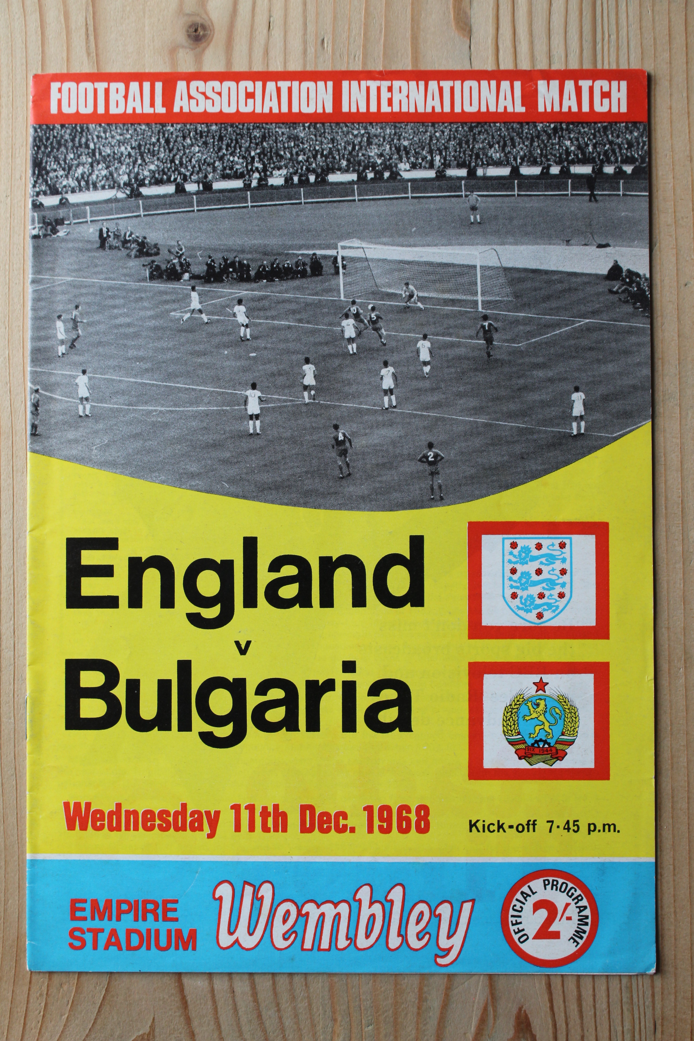 England v Bulgaria