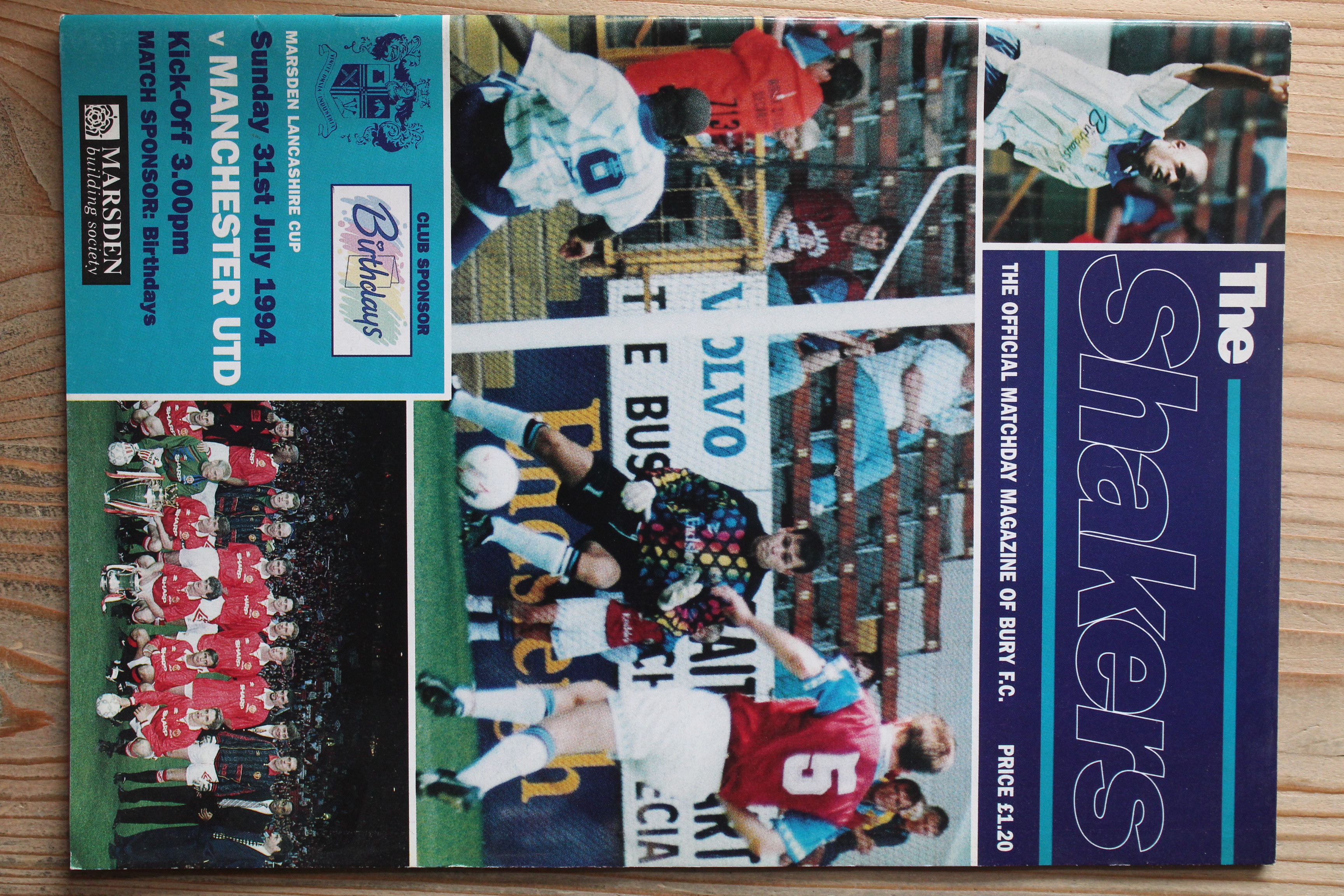 Bury FC v Manchester United FC