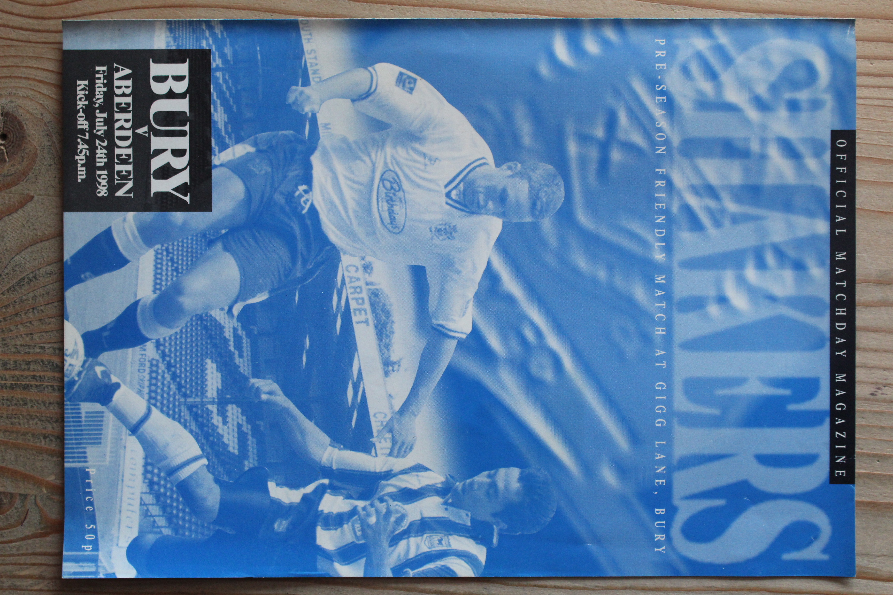 Bury FC v Aberdeen FC