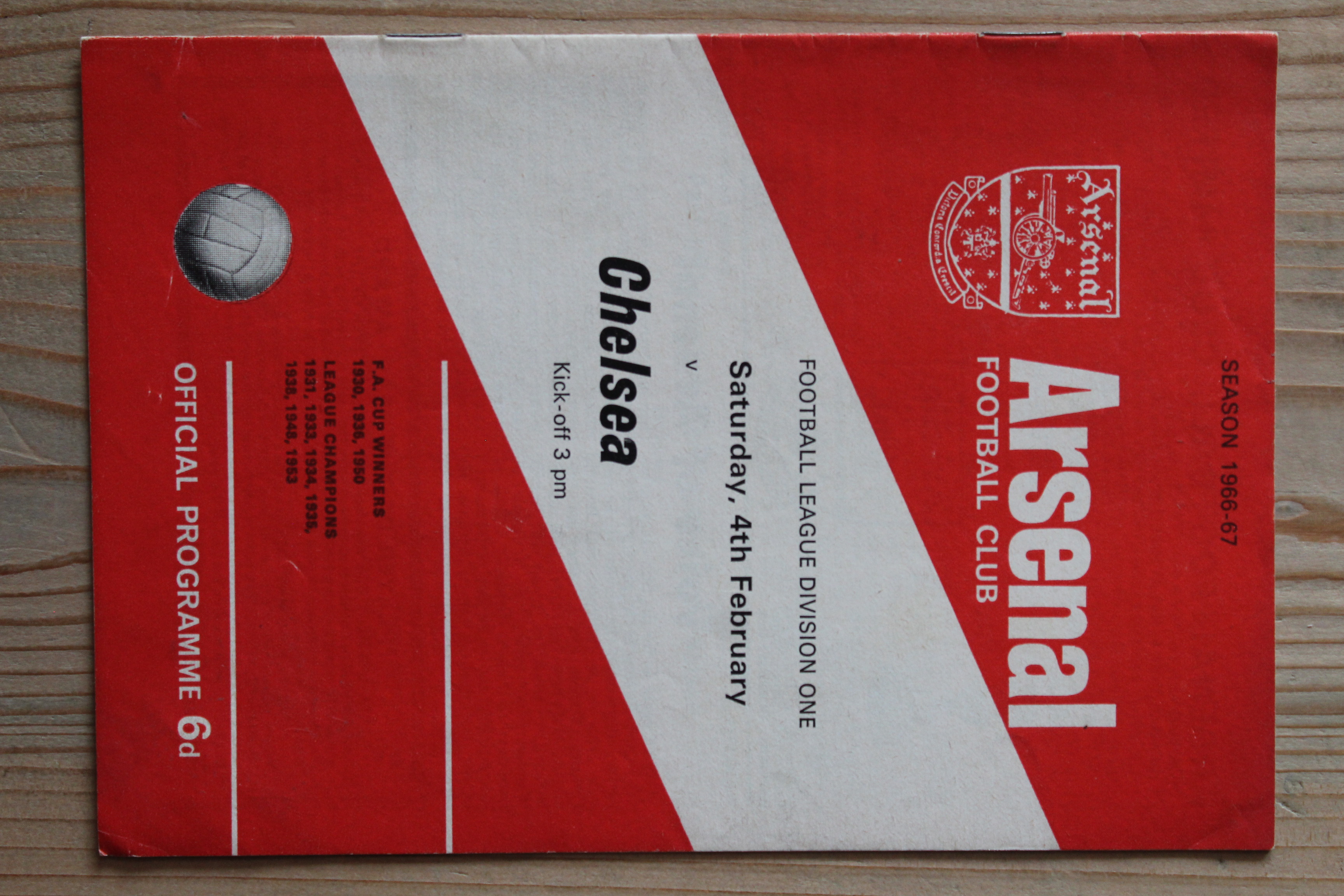 Arsenal FC v Chelsea FC