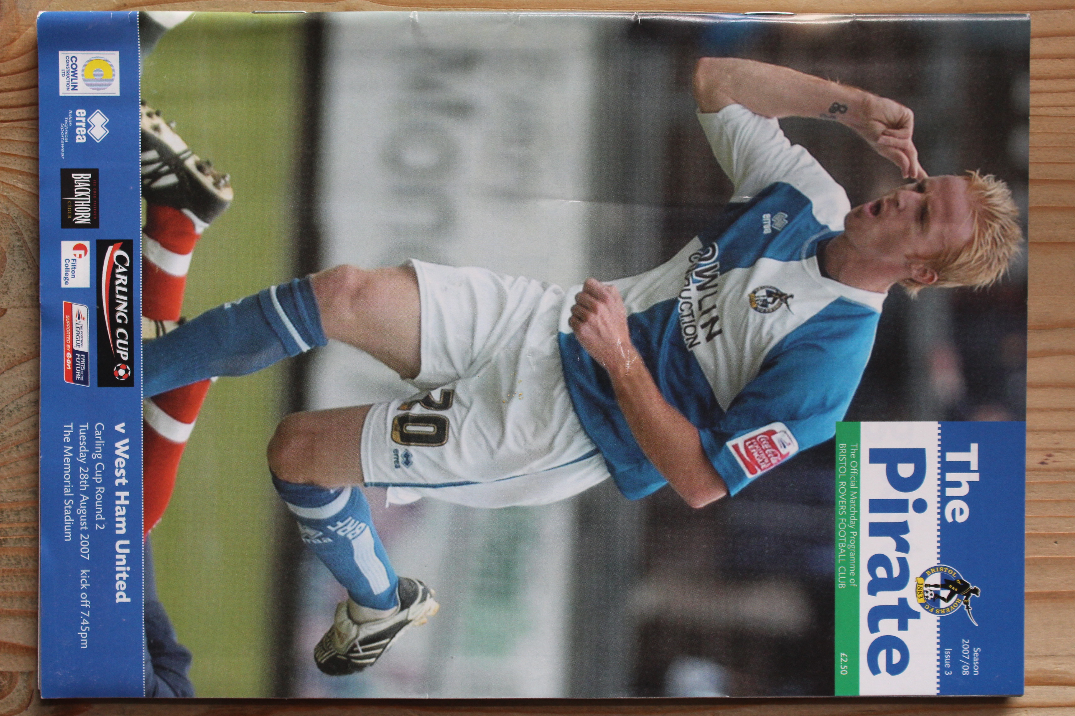 Bristol Rovers FC v West Ham United FC