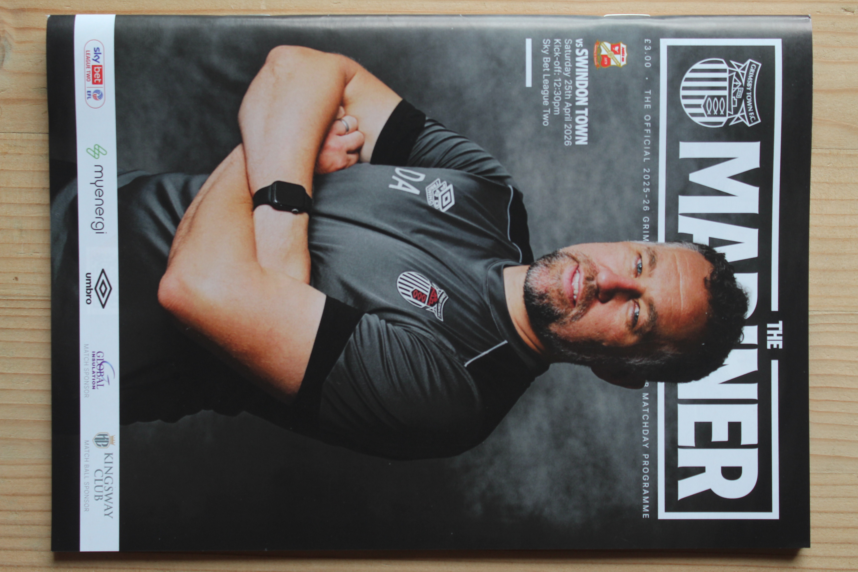Grimsby Town FC v Swindon Town FC