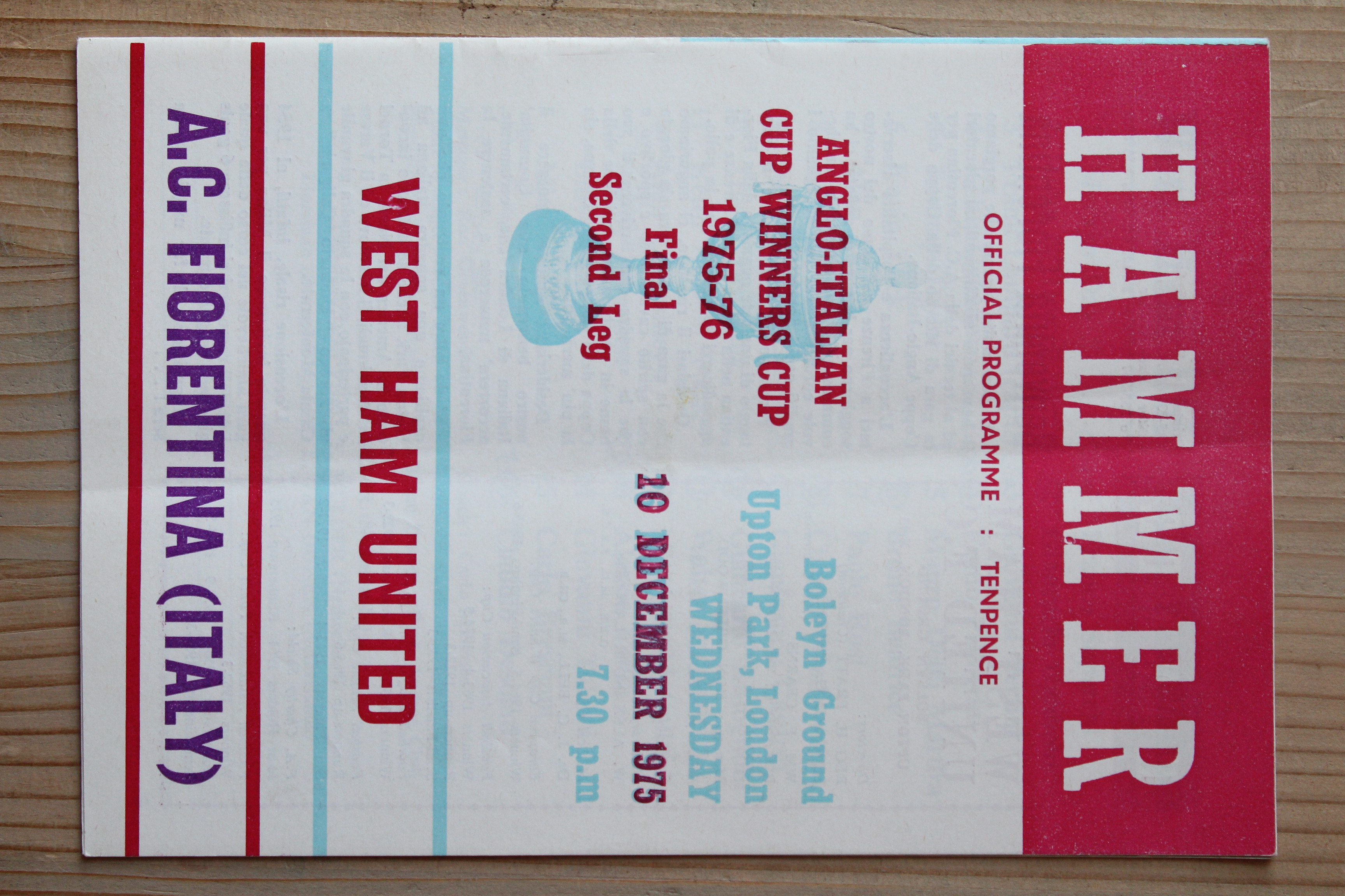 West Ham United FC v Fiorentina