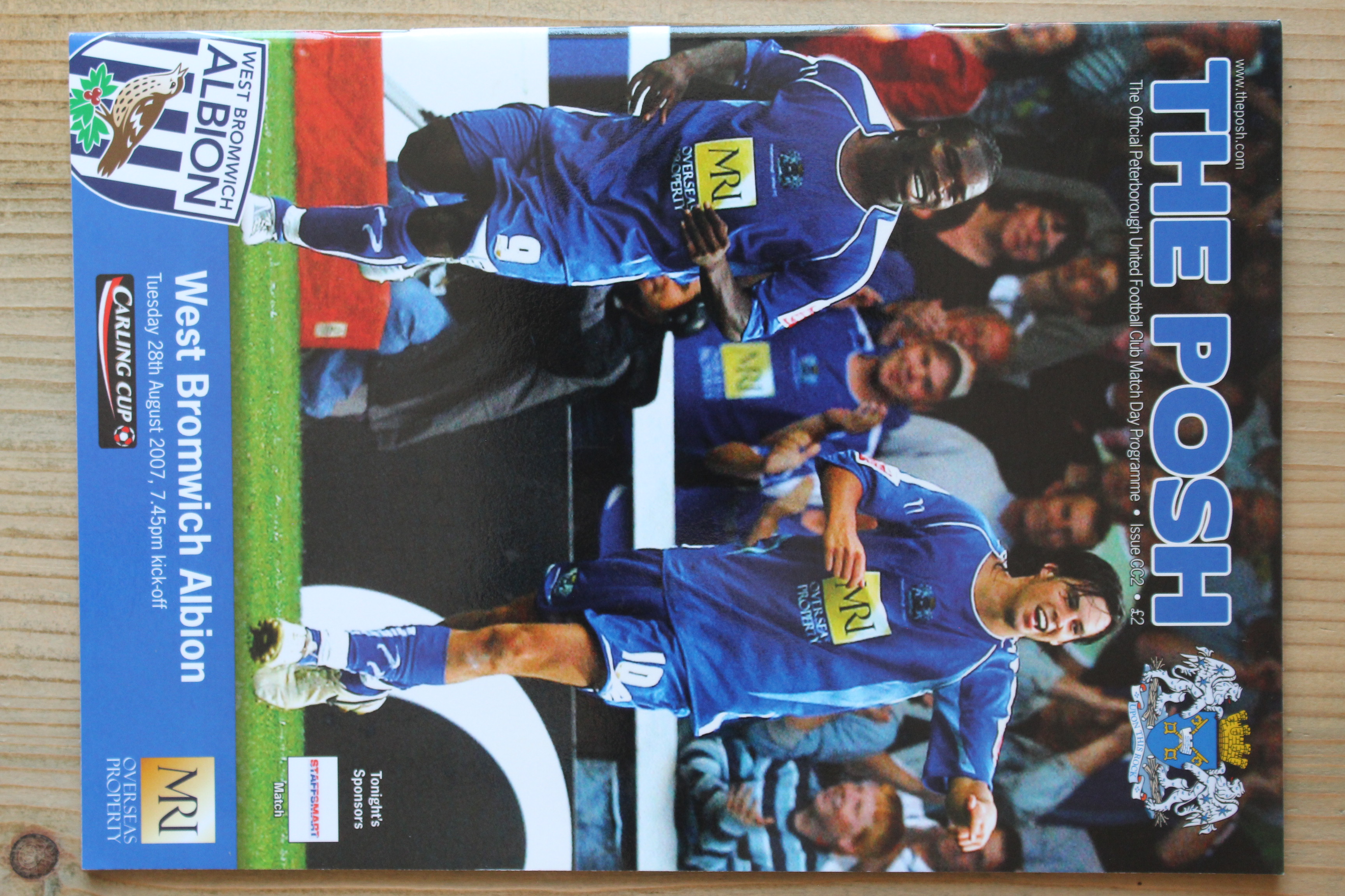 Peterborough United FC v West Bromwich Albion FC 