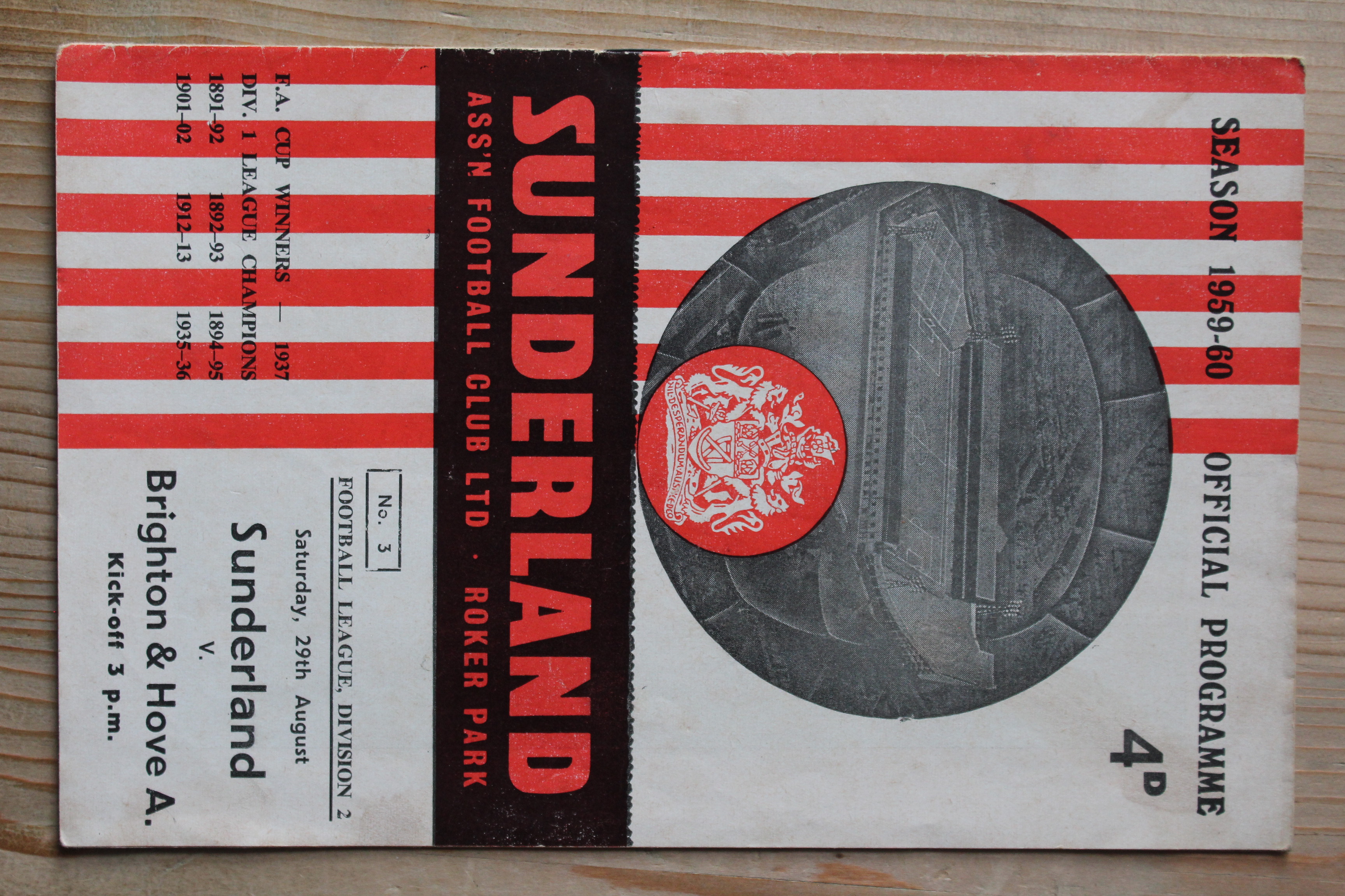 Sunderland FC v Brighton & Hove Albion FC