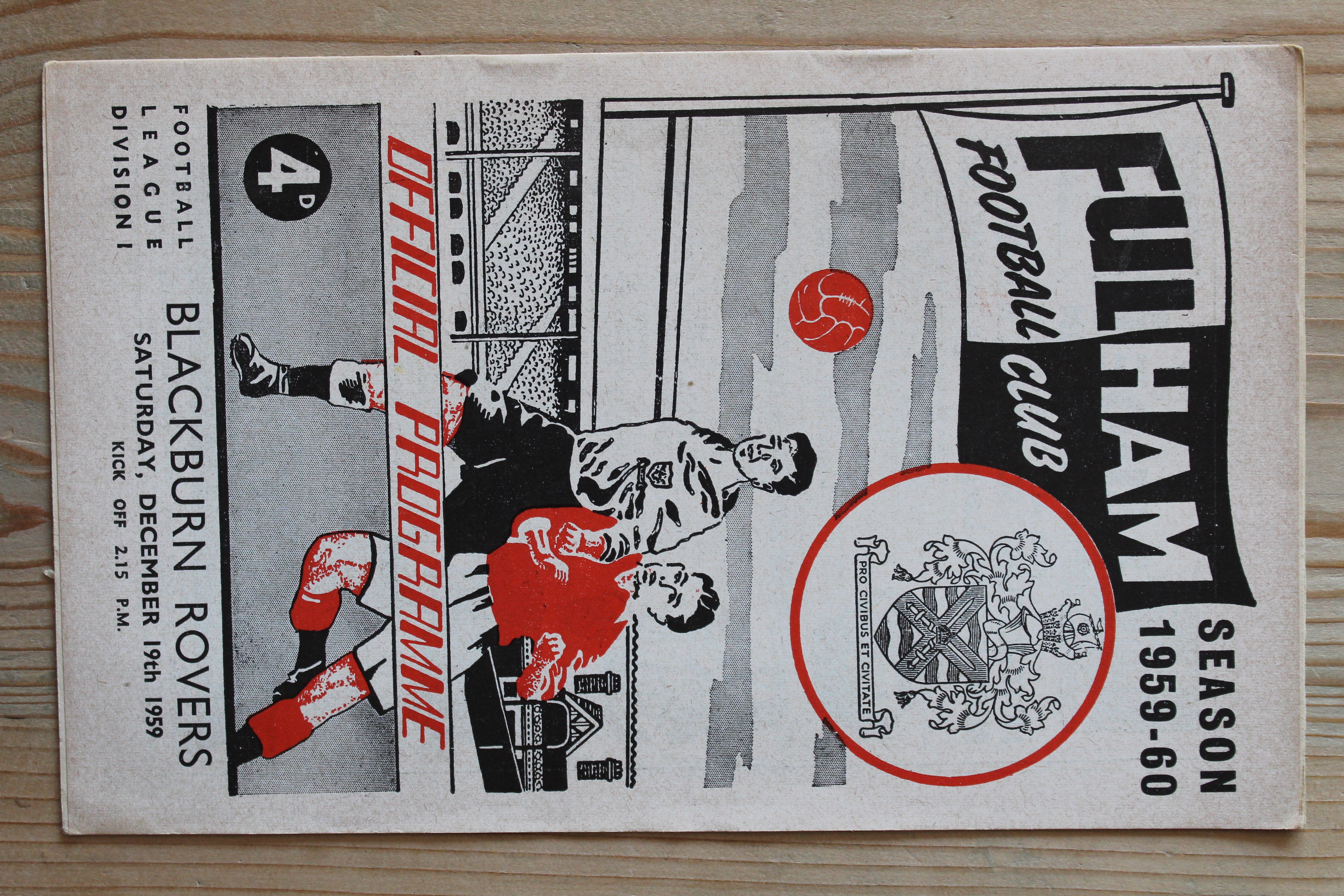 Fulham FC v Blackburn Rovers FC