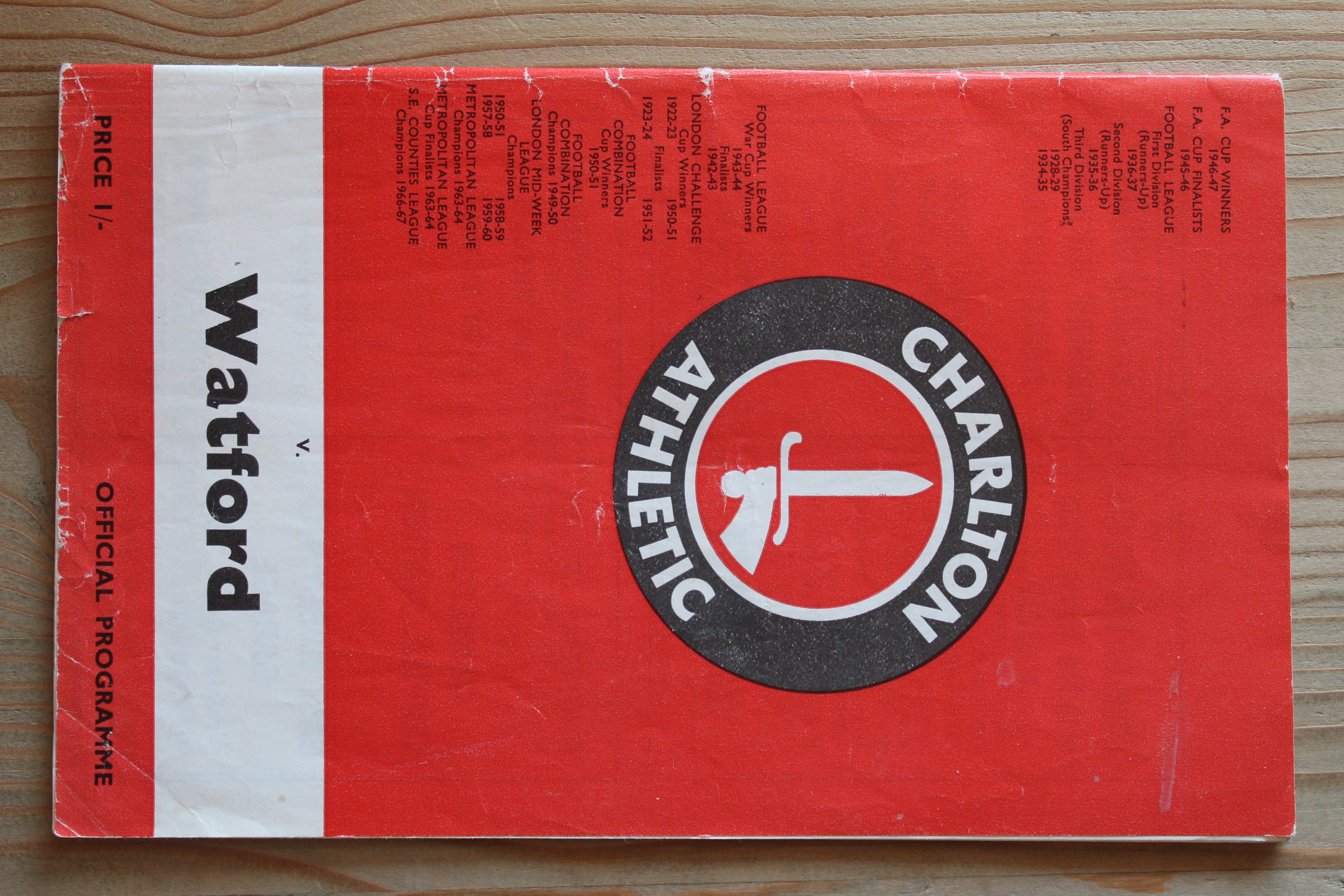 Charlton Athletic FC v Watford FC