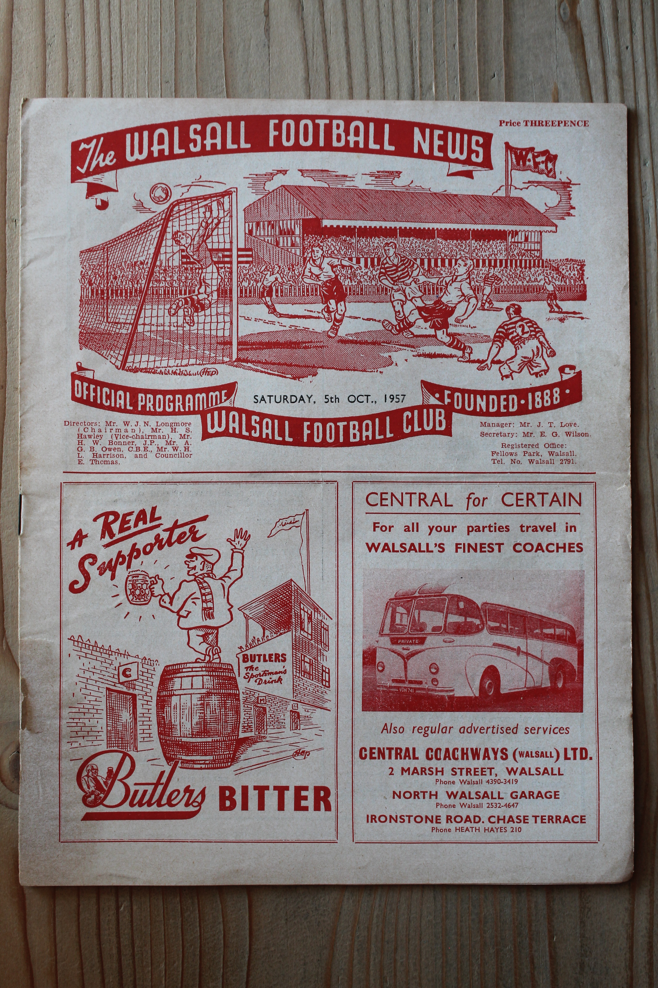 Walsall FC v Norwich City FC