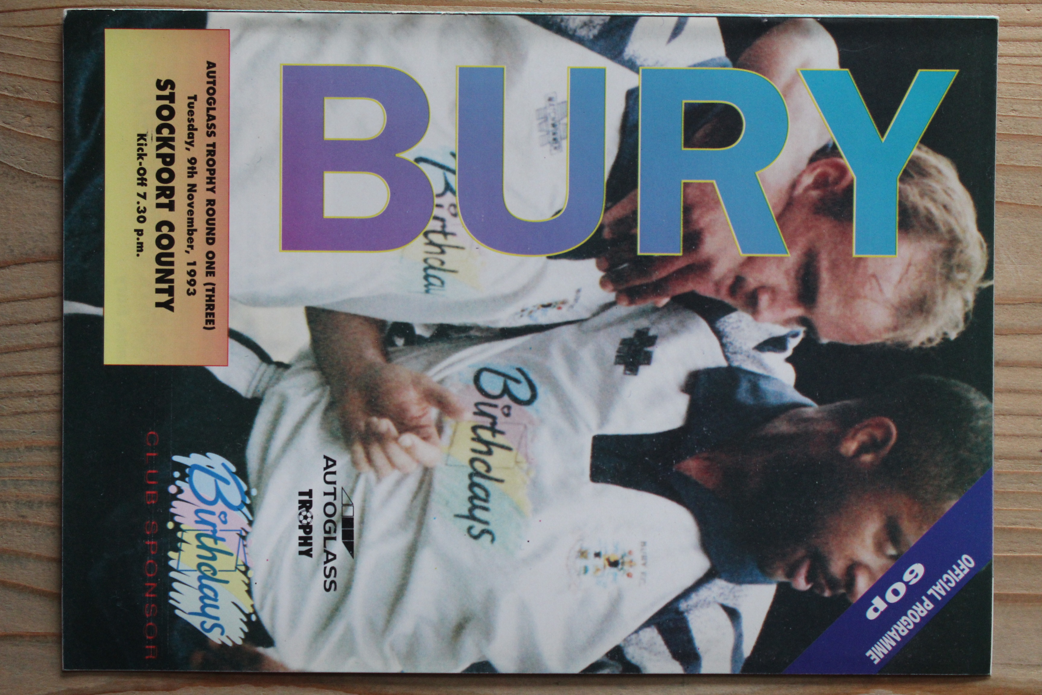 Bury FC v Stockport County FC