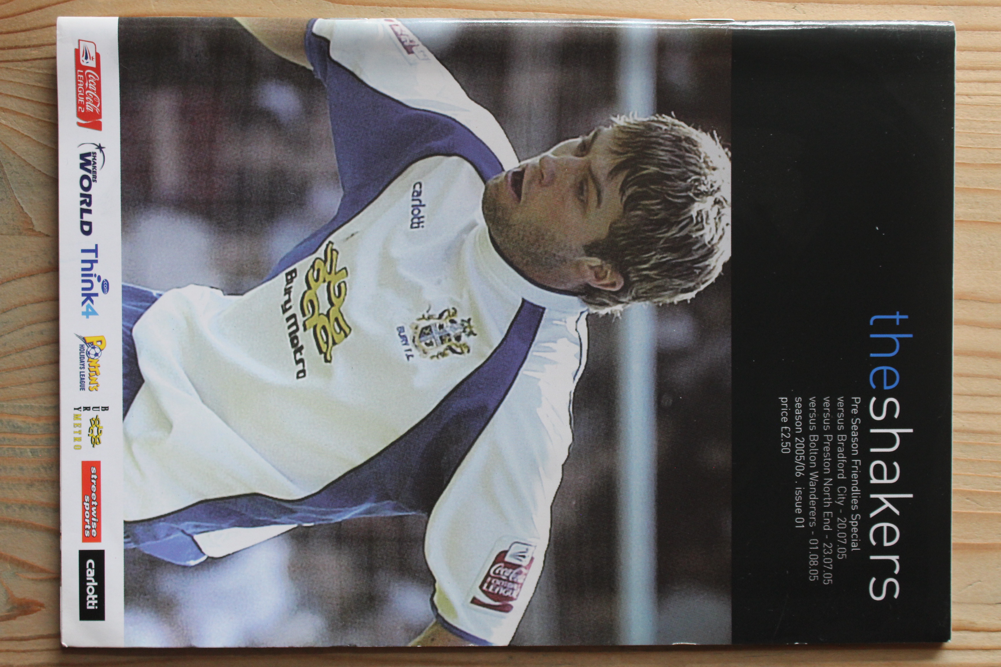 Bury FC v Bradford City FC