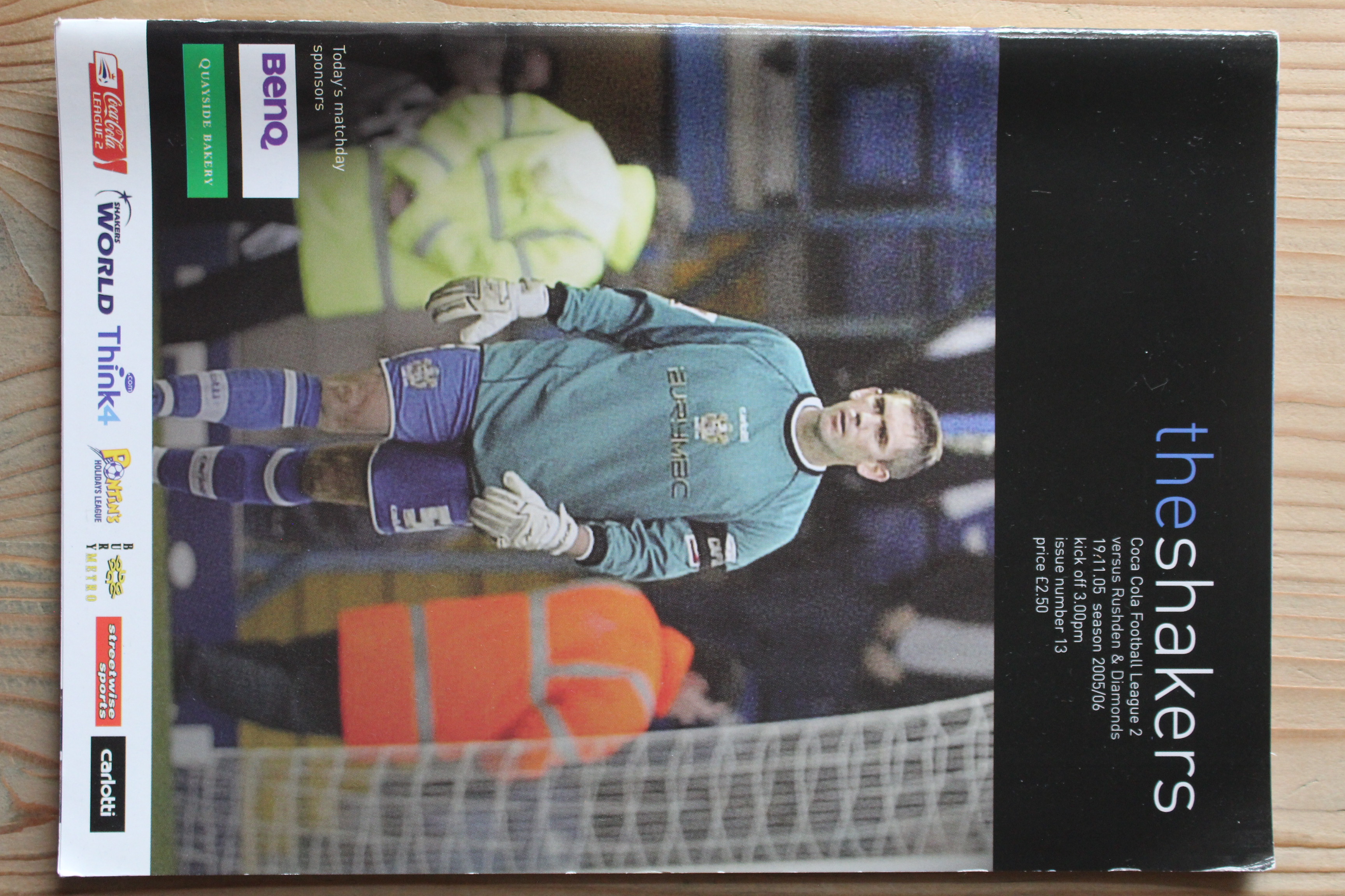 Bury FC v Rushden & Diamonds