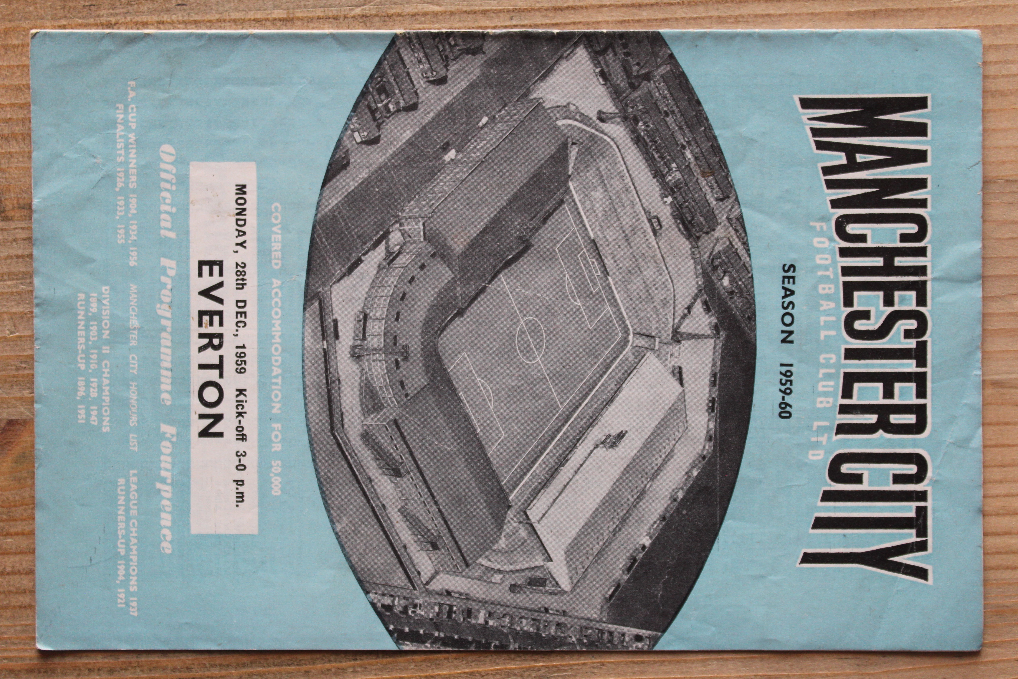 Manchester City FC v Everton FC
