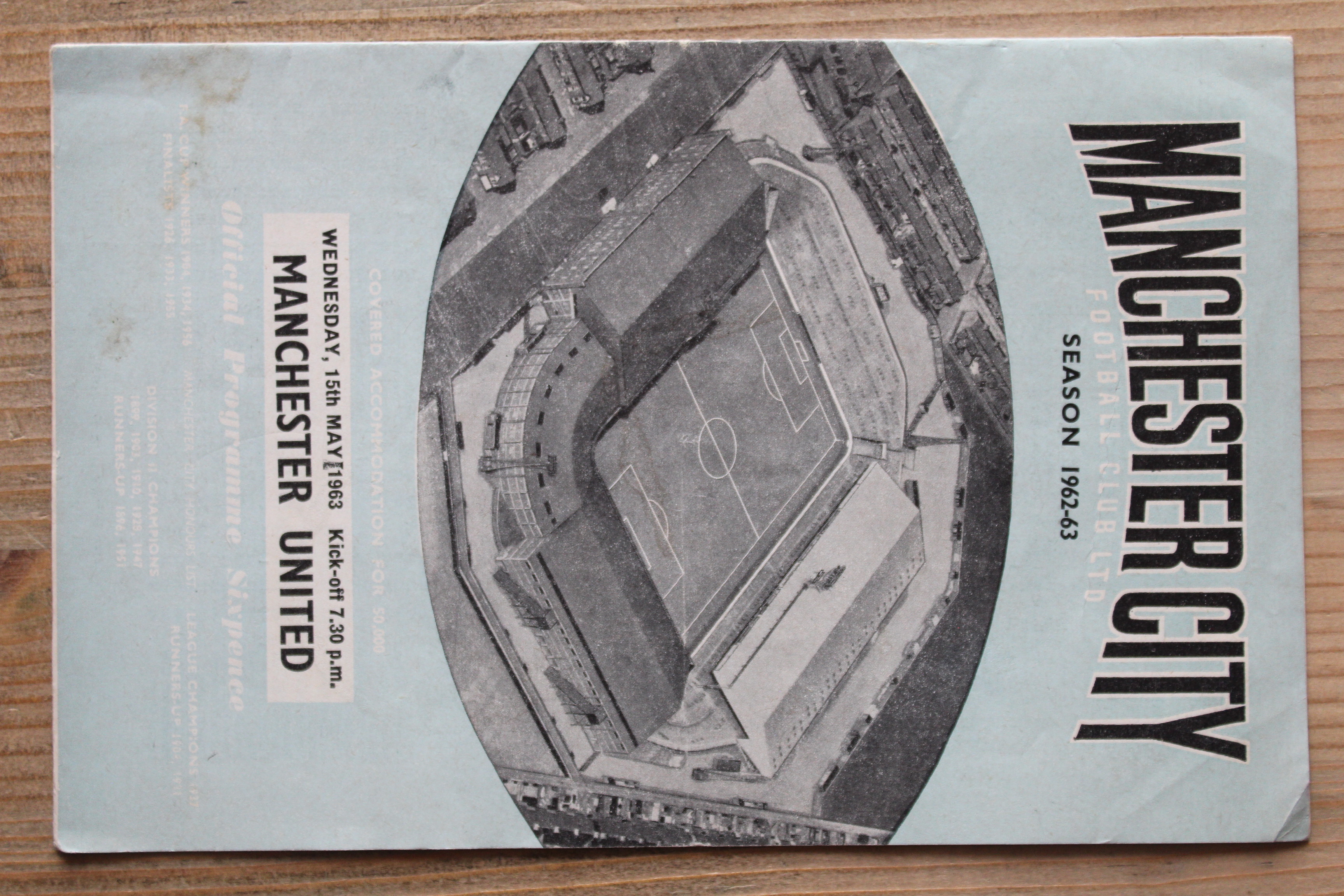 Manchester City FC v Manchester United FC