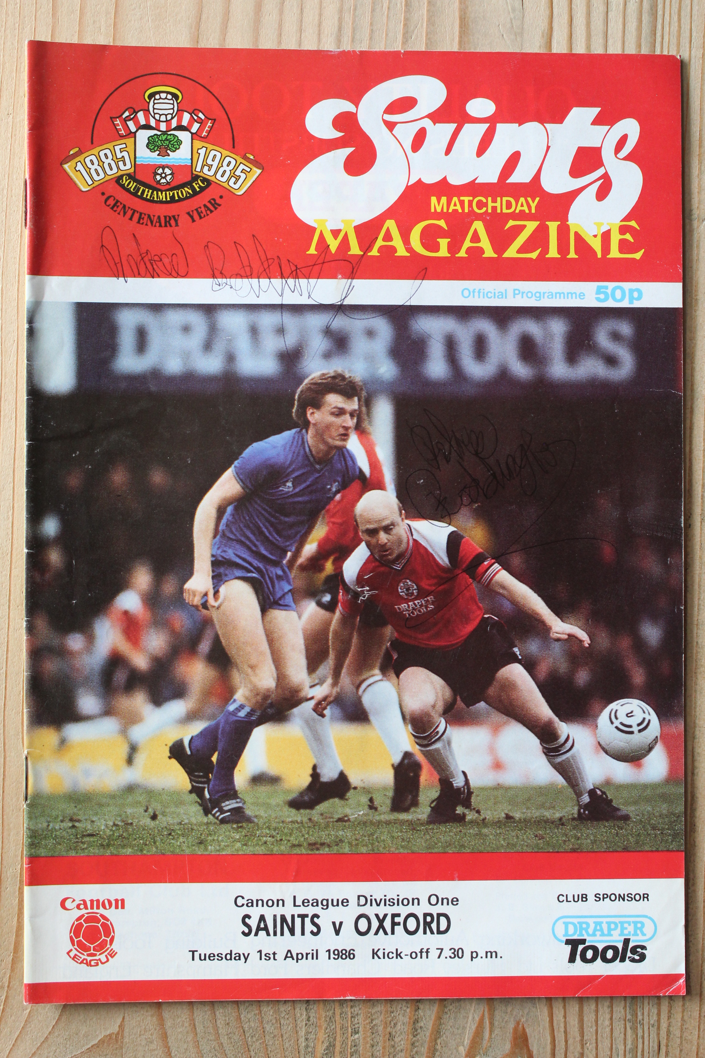 Southampton FC v Oxford United FC